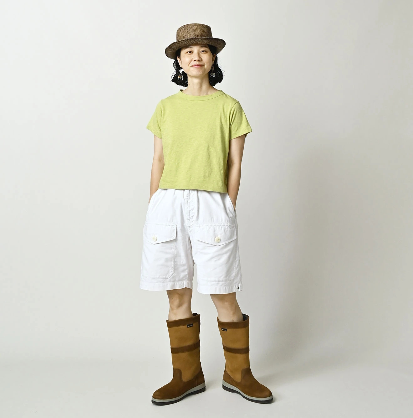 45R(フォーティファイブアール) |天竺のチビ比女Tシャツ