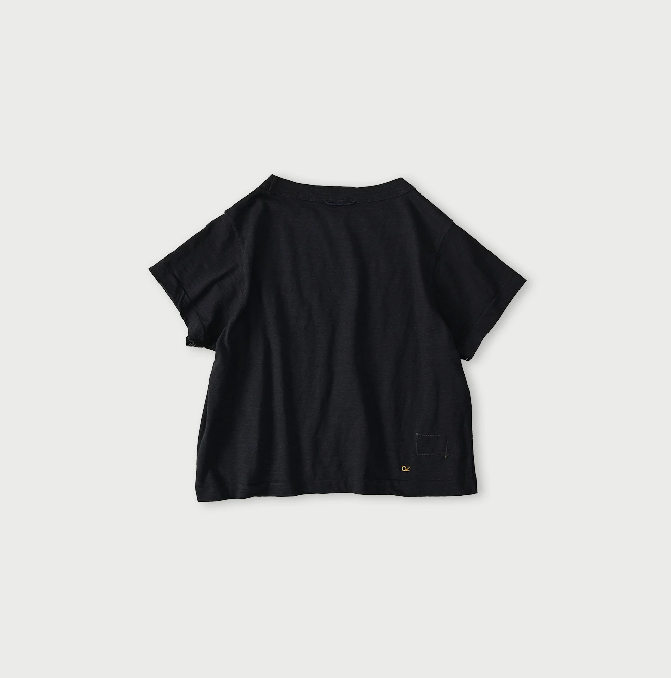 45R(フォーティファイブアール) |天竺のチビ比女Tシャツ（インディゴ）