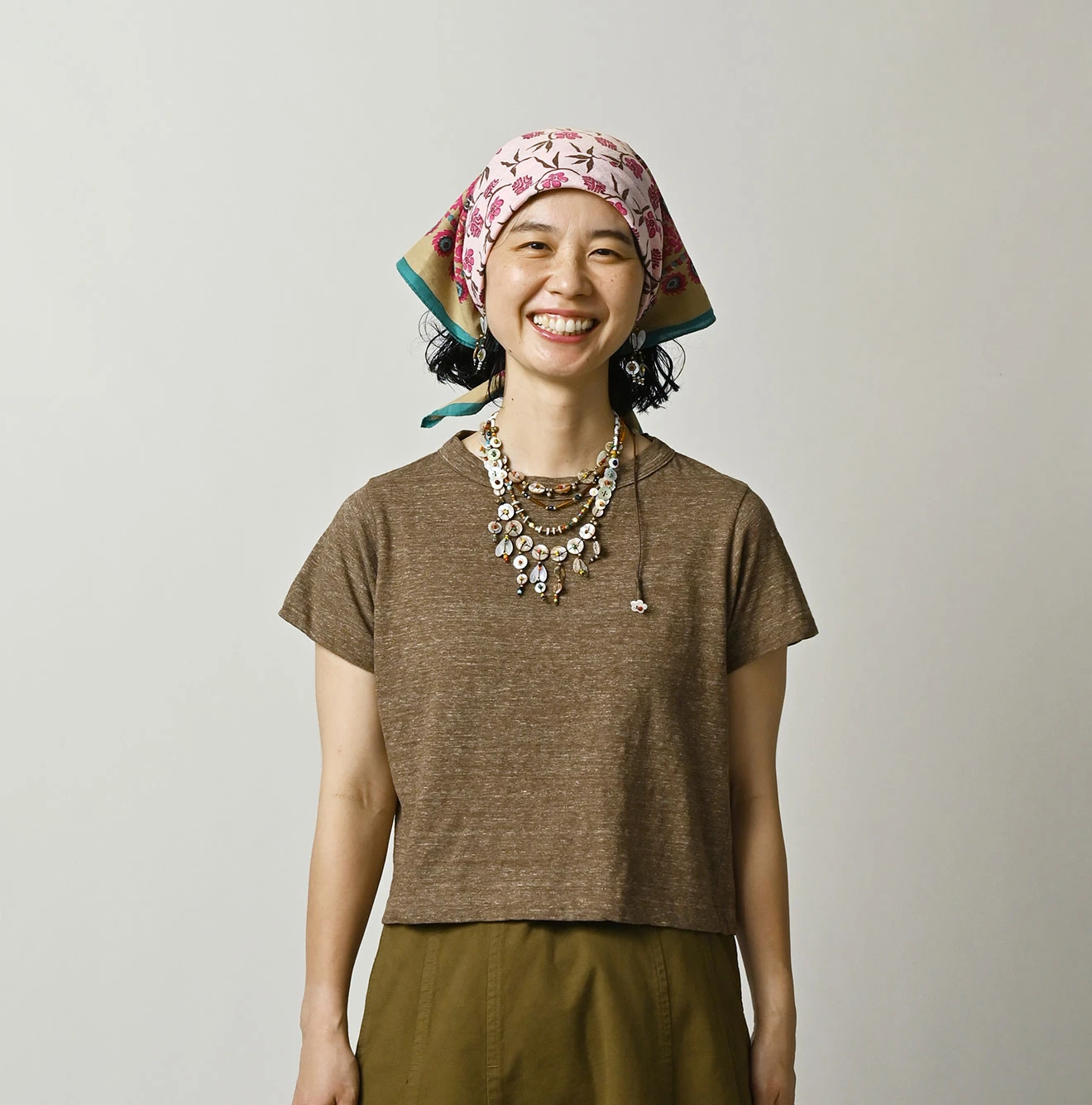 45R(フォーティファイブアール) |天竺のチビ比女Tシャツ（トップ）