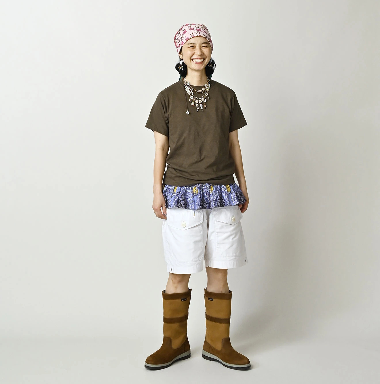 45R(フォーティファイブアール) |天竺の908竹比古Tシャツ