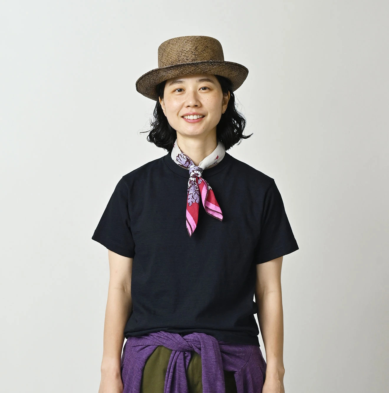 45R(フォーティファイブアール) |天竺の908竹比古Tシャツ（インディゴ）
