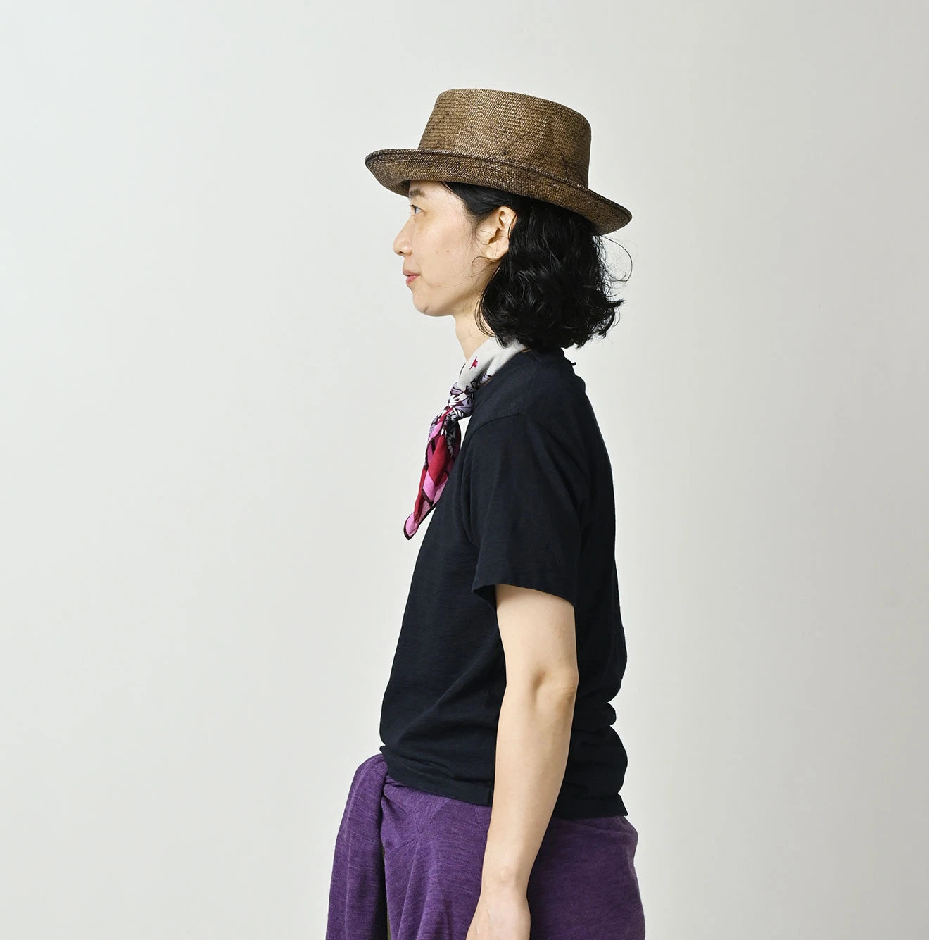 45R(フォーティファイブアール) |天竺の908竹比古Tシャツ（インディゴ）