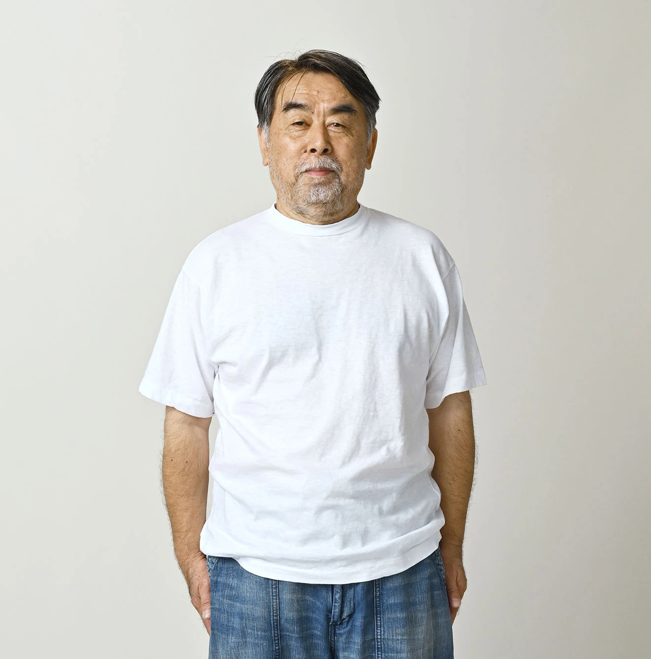 45R(フォーティファイブアール) |天竺の908竹比古Tシャツ（インディゴ）