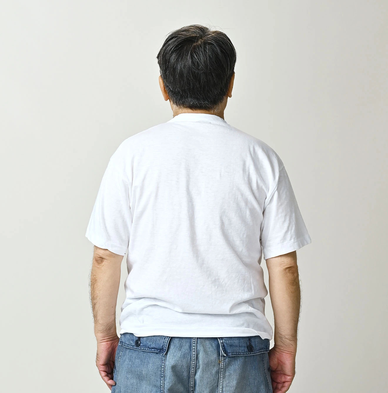 45R(フォーティファイブアール) |天竺の908竹比古Tシャツ（インディゴ）