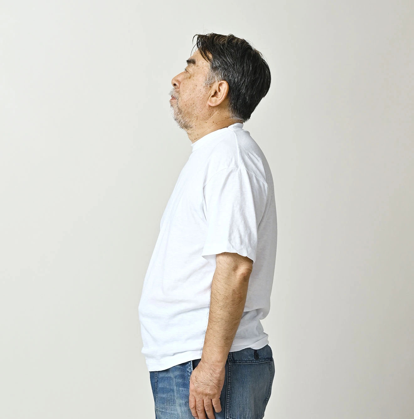 45R(フォーティファイブアール) |天竺の908竹比古Tシャツ（トップ）