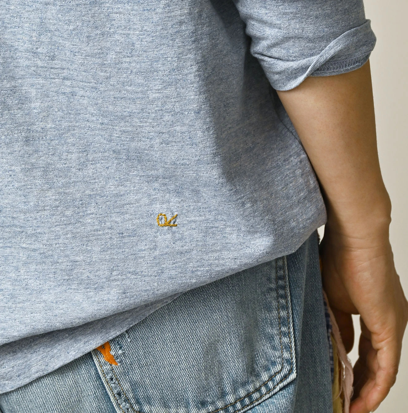 45R(フォーティファイブアール) |ドンキーカレッジプリントの908長袖Tシャツ（トップ）