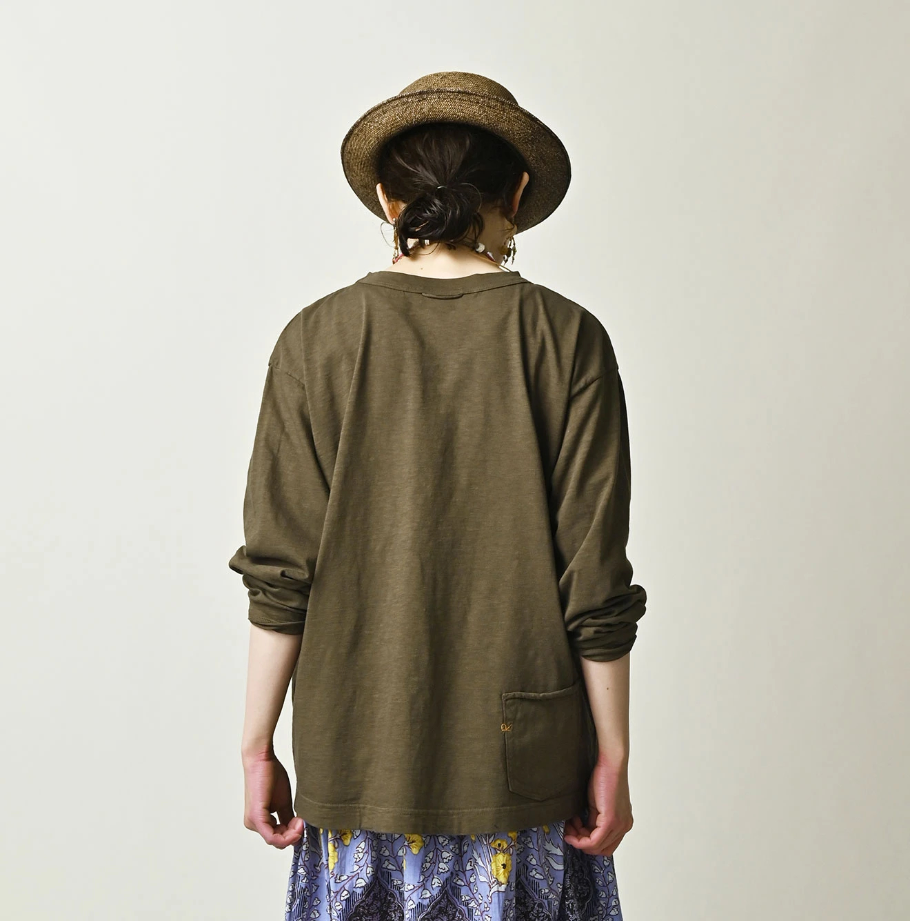 45R(フォーティファイブアール) |天竺の908長袖海比古Tシャツ