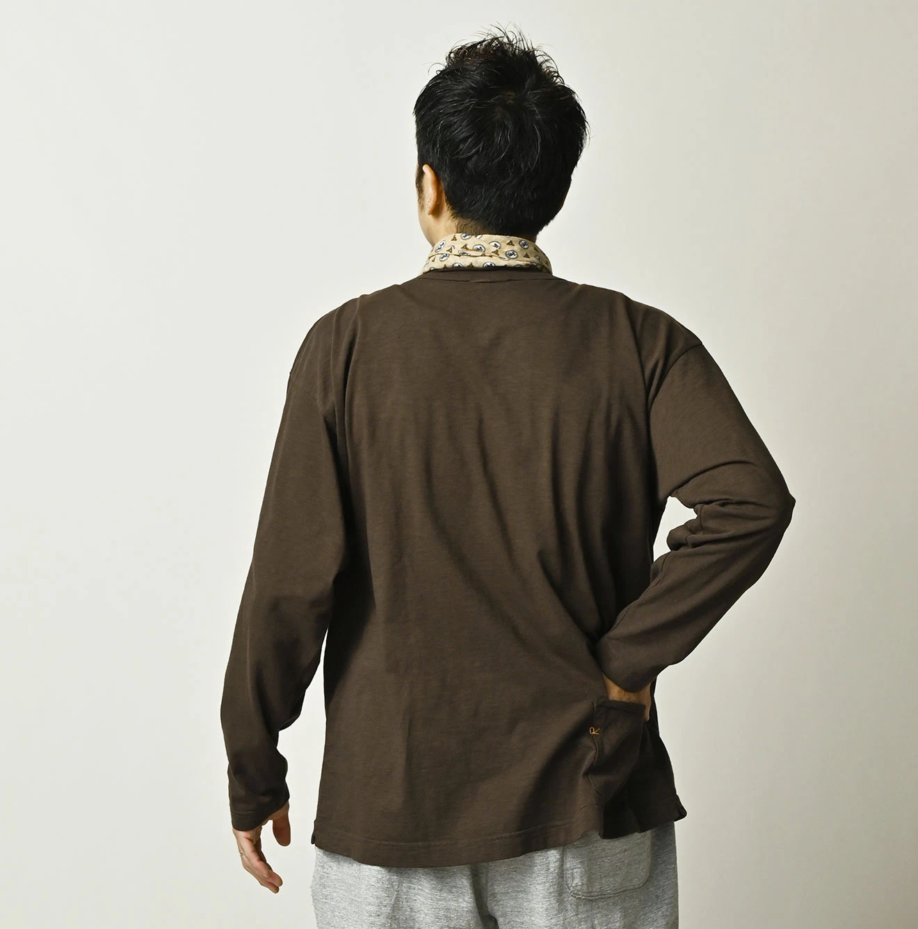 45R(フォーティファイブアール) |天竺の908長袖海比古Tシャツ
