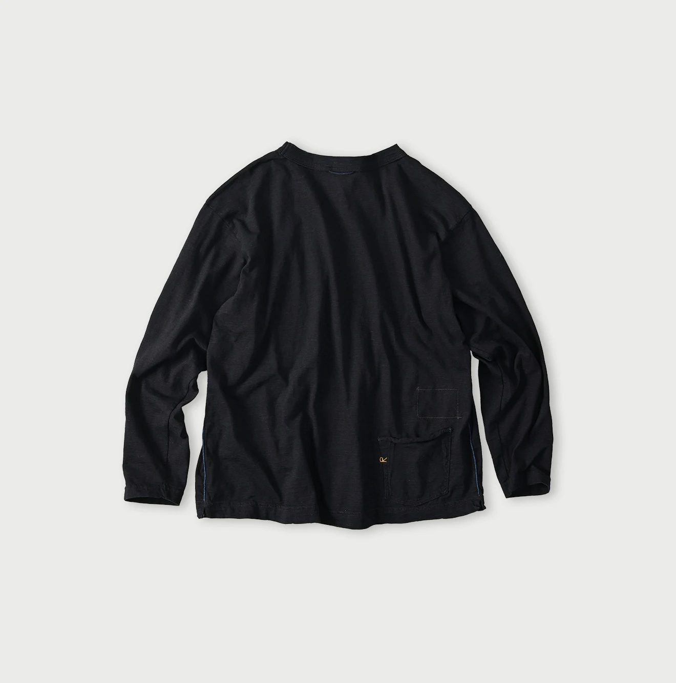45R(フォーティファイブアール) |天竺の908長袖海比古Tシャツ（インディゴ）