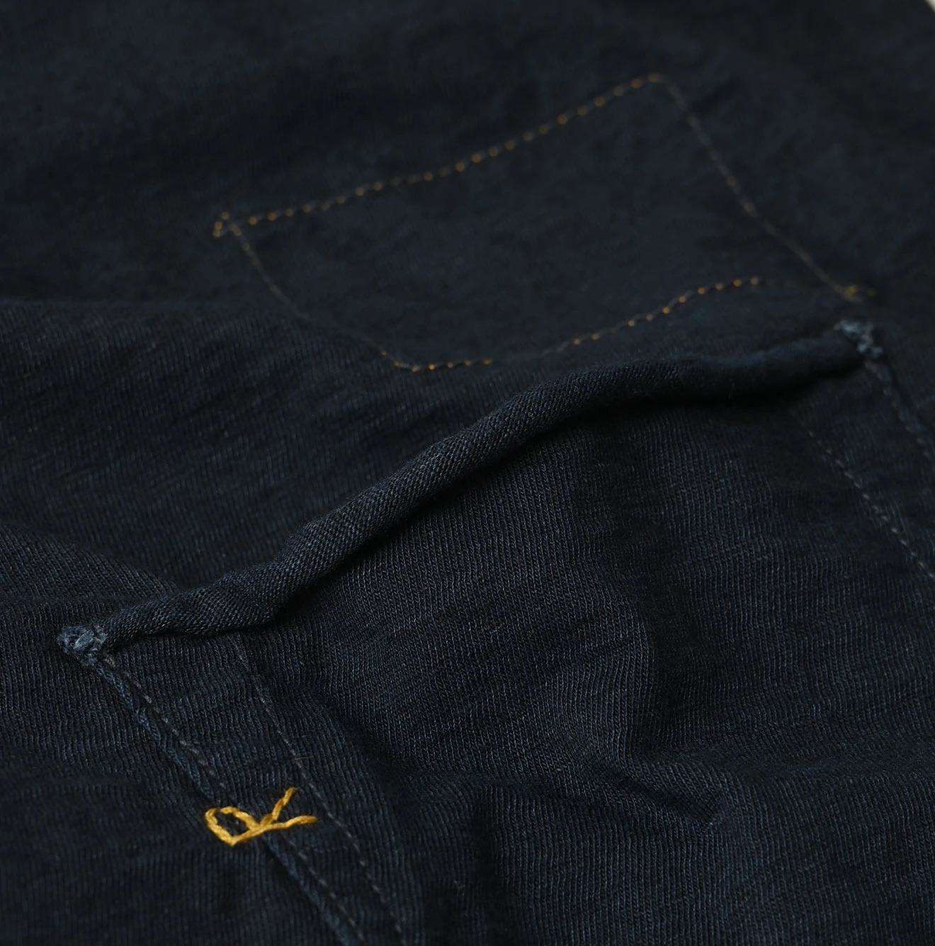 45R(フォーティファイブアール) |天竺の908長袖海比古Tシャツ（インディゴ）