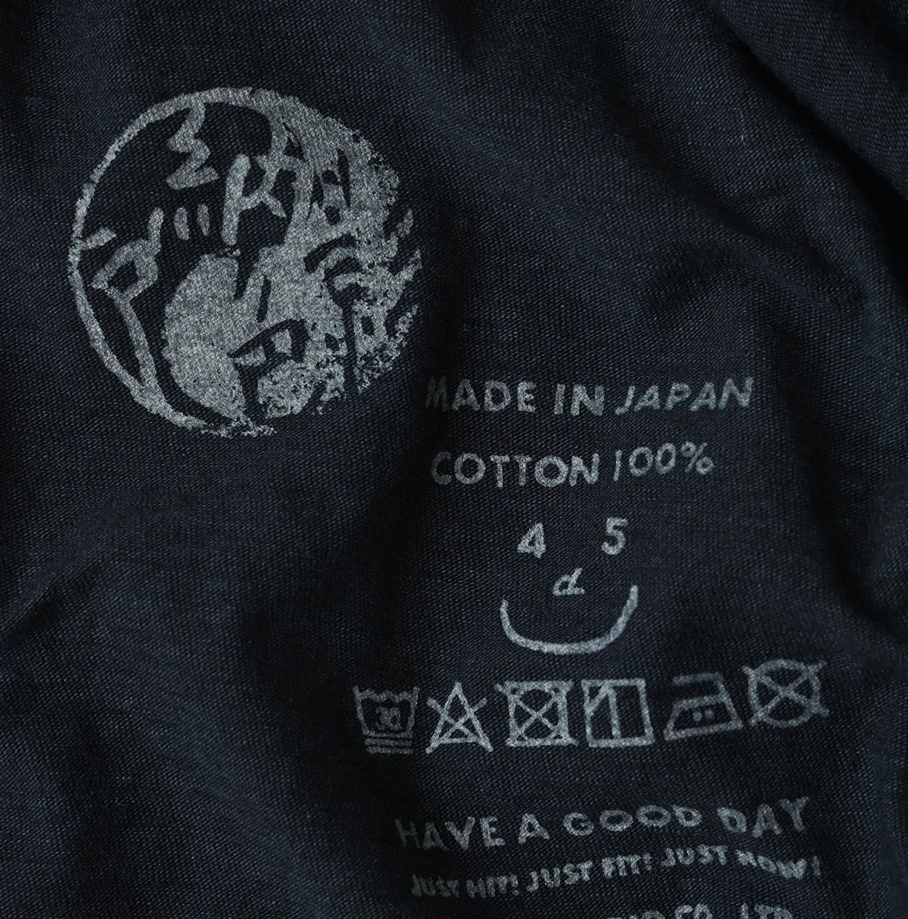 45R(フォーティファイブアール) |天竺の908長袖海比古Tシャツ（インディゴ）