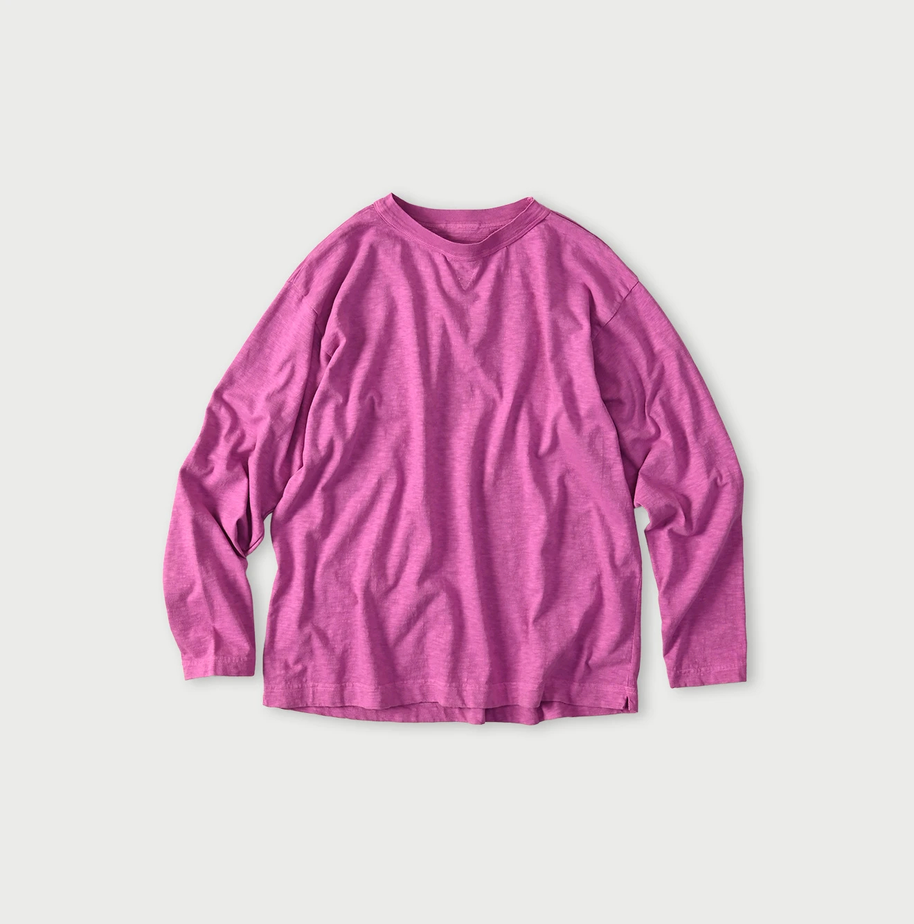 45R(フォーティファイブアール) |天竺の908長袖海比古Tシャツ（45草染）
