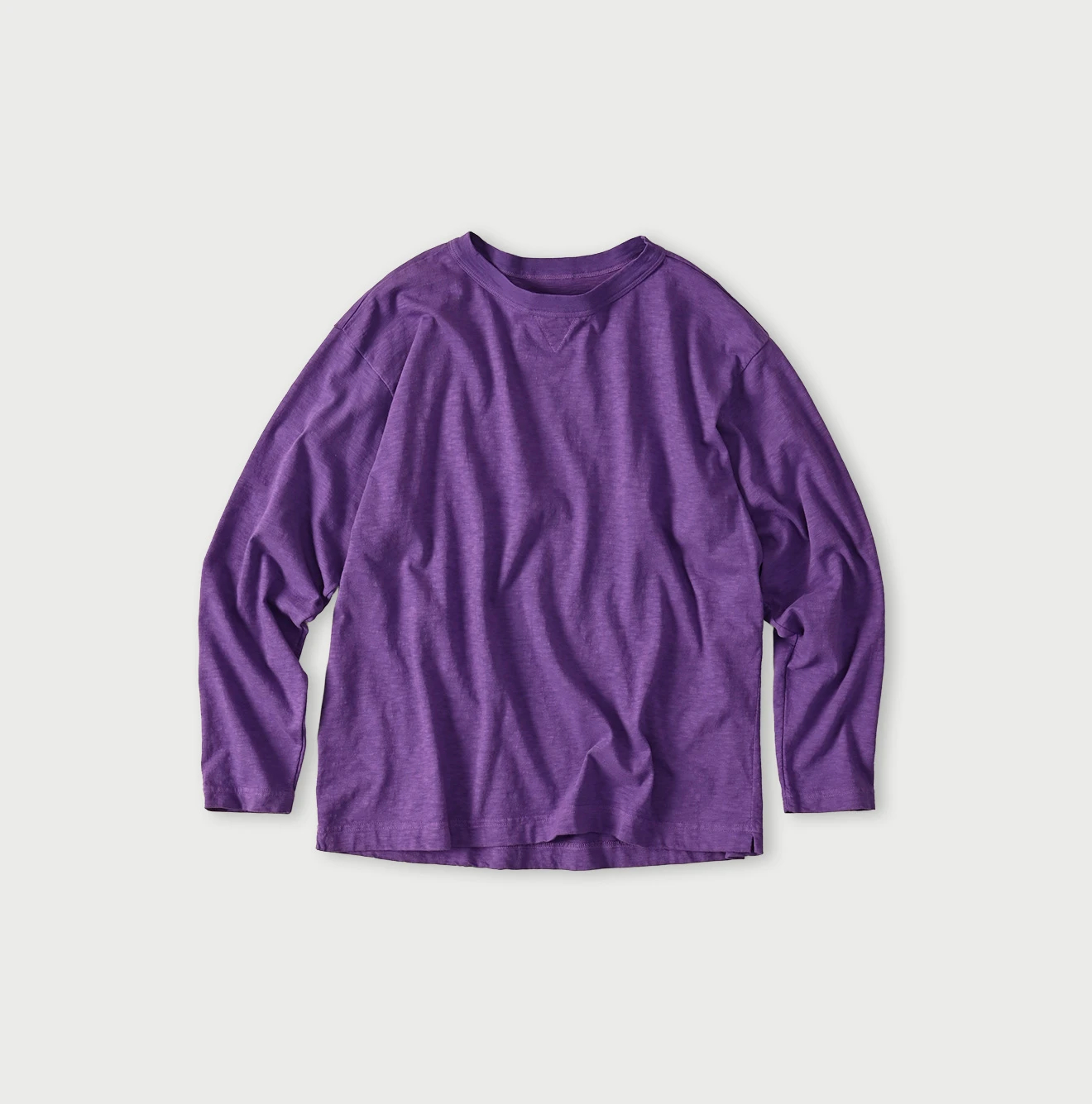 45R(フォーティファイブアール) |天竺の908長袖海比古Tシャツ（45草染）