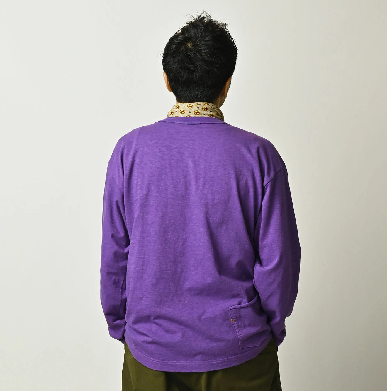 45R(フォーティファイブアール) |天竺の908長袖海比古Tシャツ（45草染）