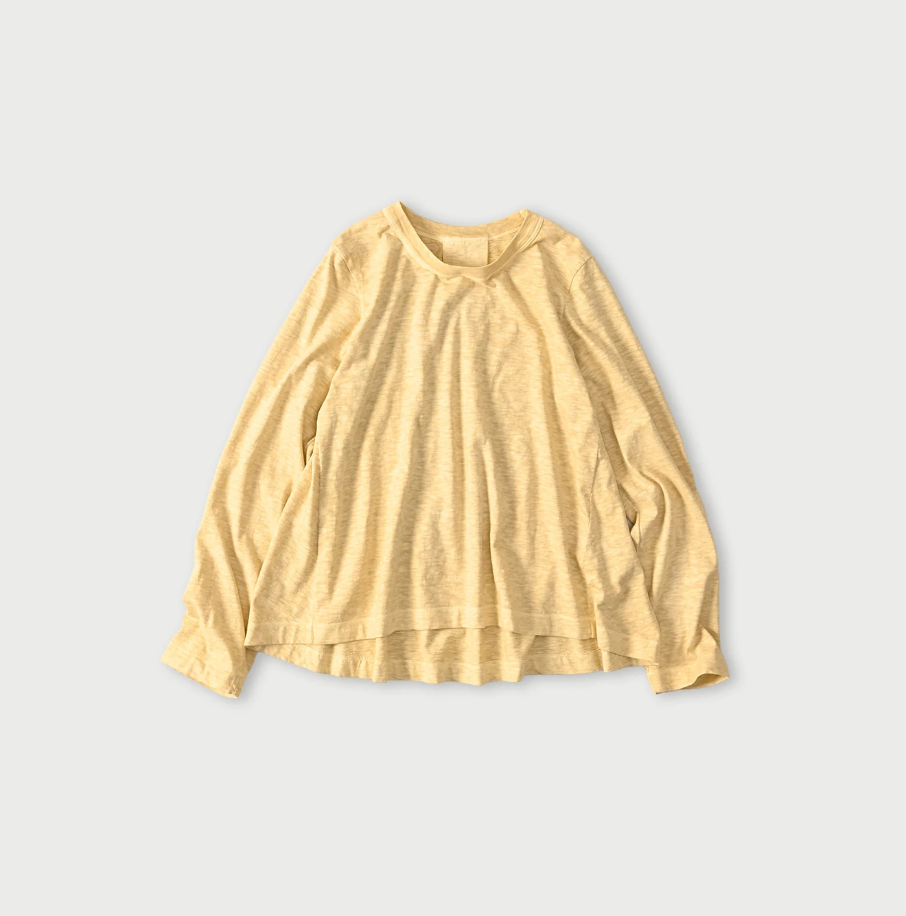 45R(フォーティファイブアール) |天竺のフレア比女Tシャツ（45草染）