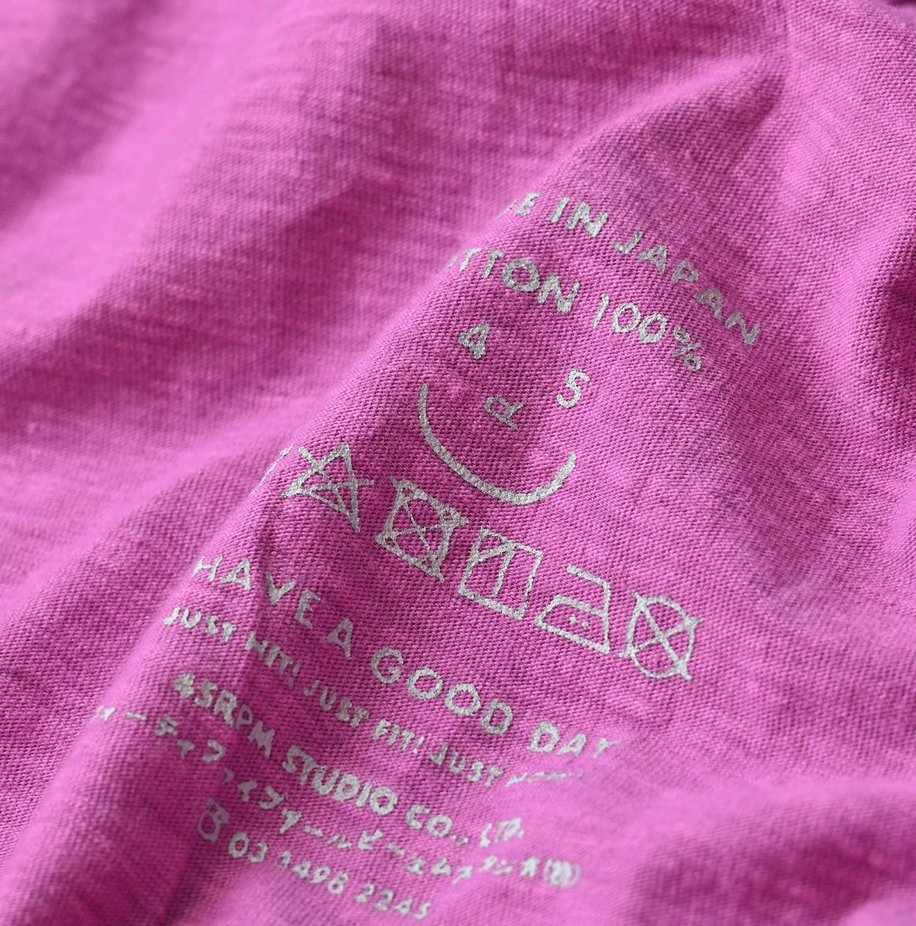 45R(フォーティファイブアール) |天竺のフレア比女Tシャツ（45草染）