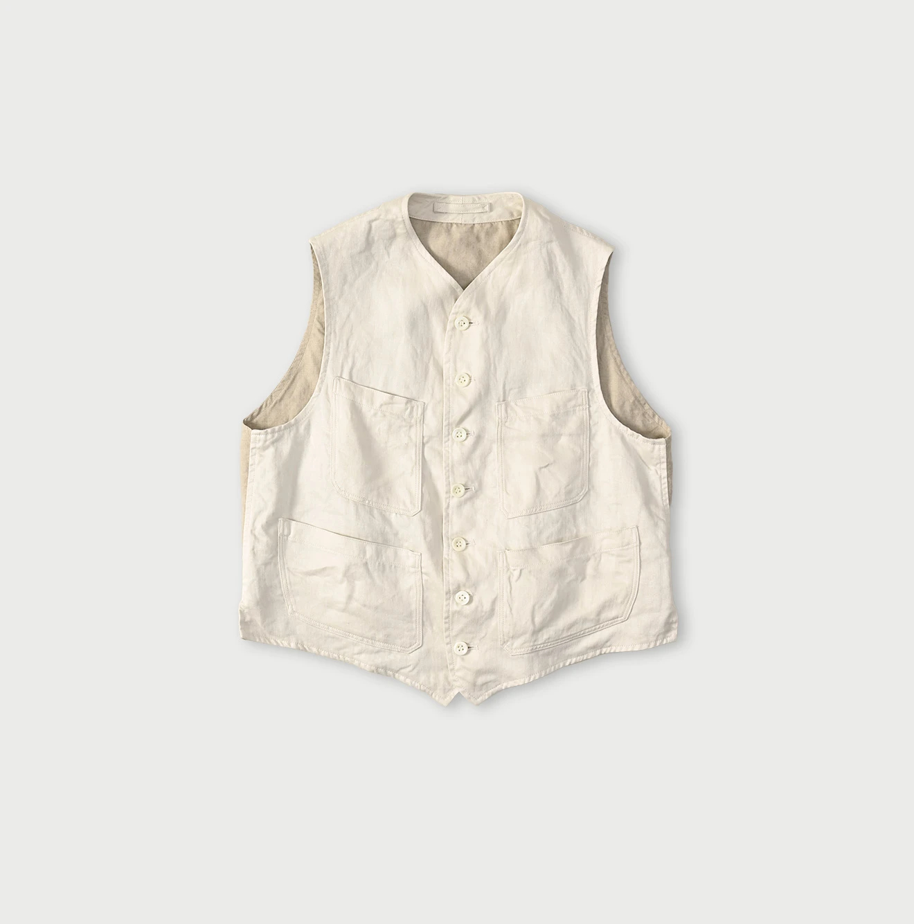 45R（フォーティファイブアール）| リネンサテンの908ベスト Vest