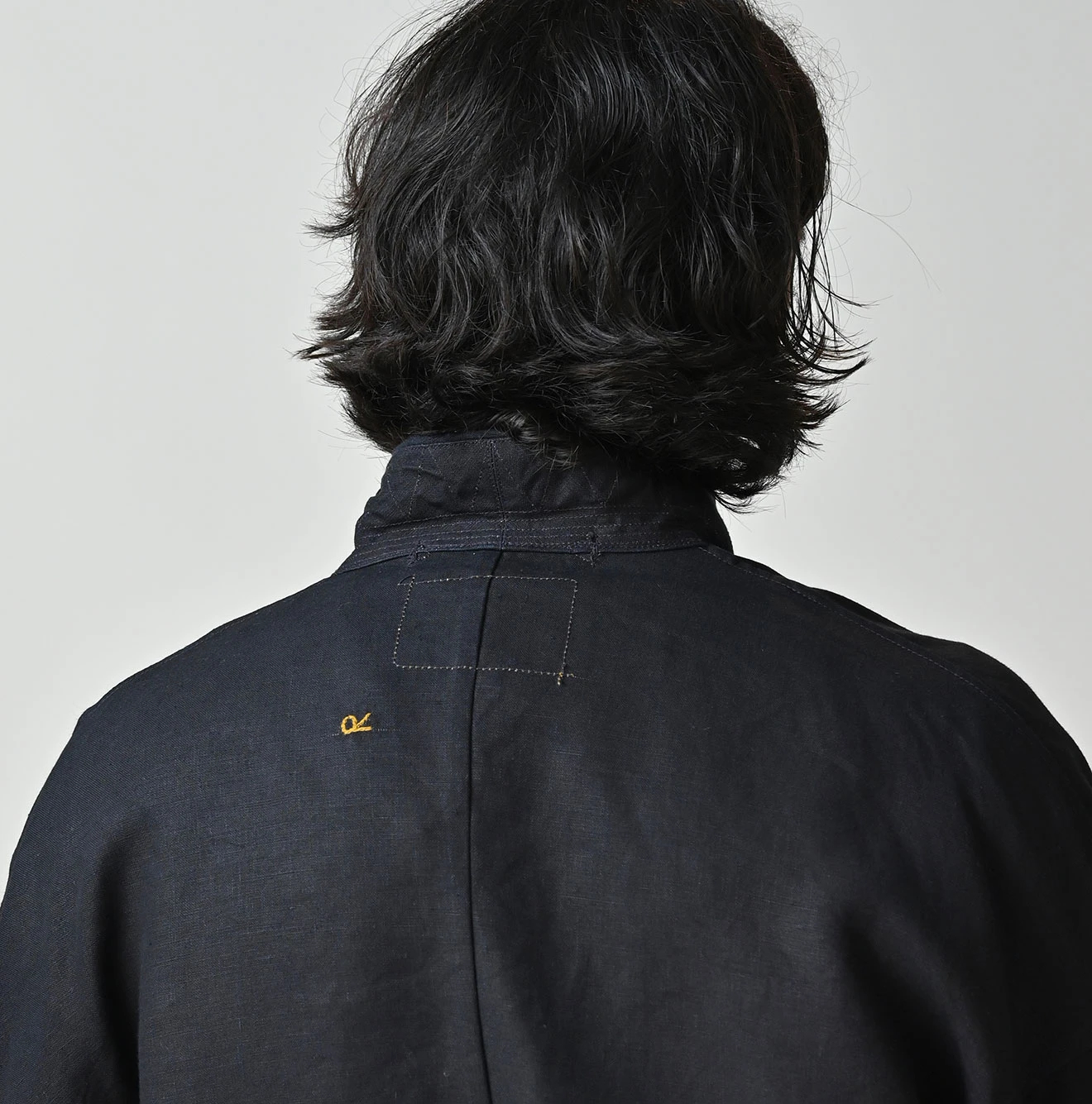45R(フォーティファイブアール) |リネンクロスの908マノロ馬ジャケット（インディゴ）