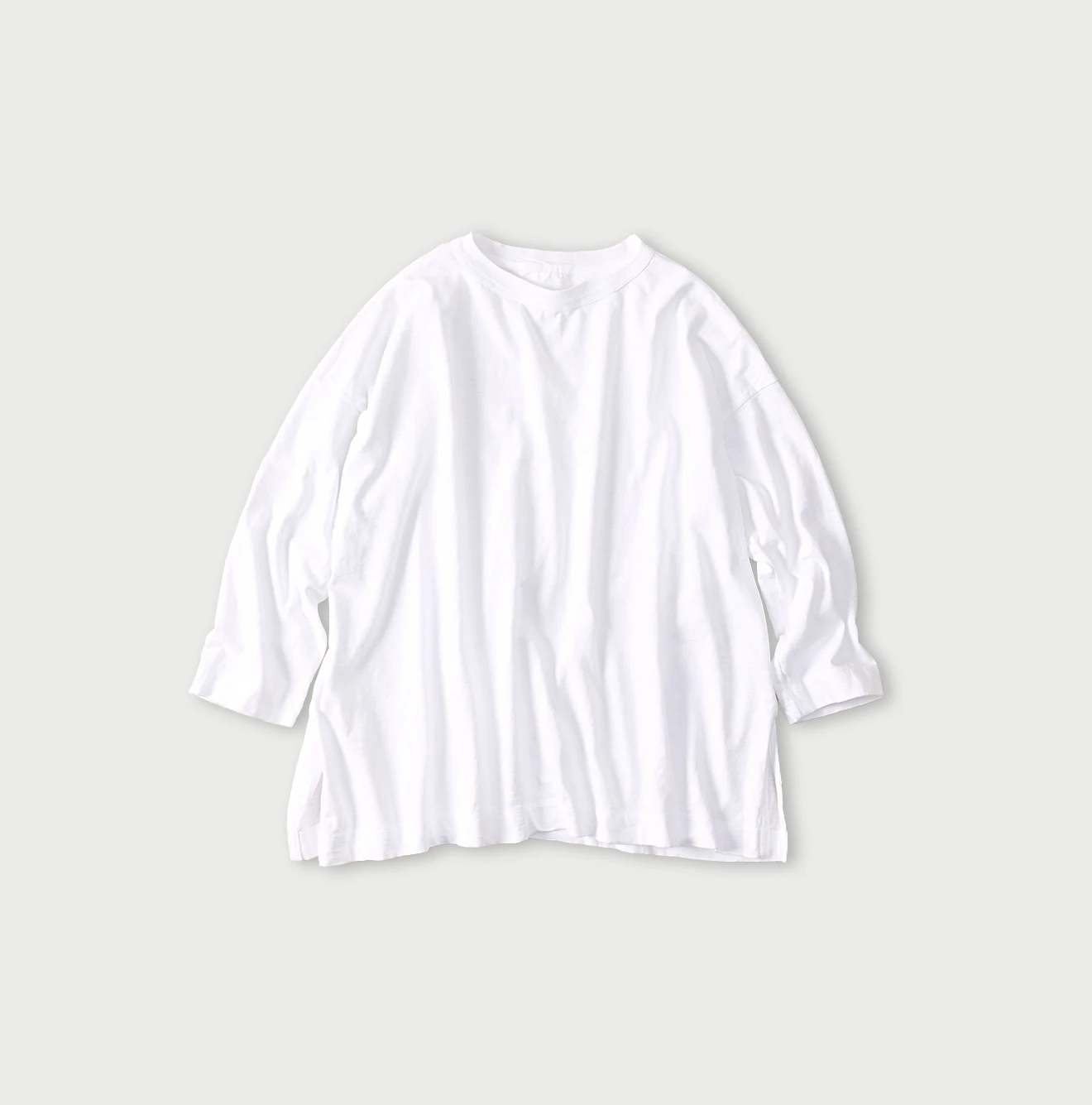45R(フォーティファイブアール) |天竺の908ビッグスリット比古Tシャツ