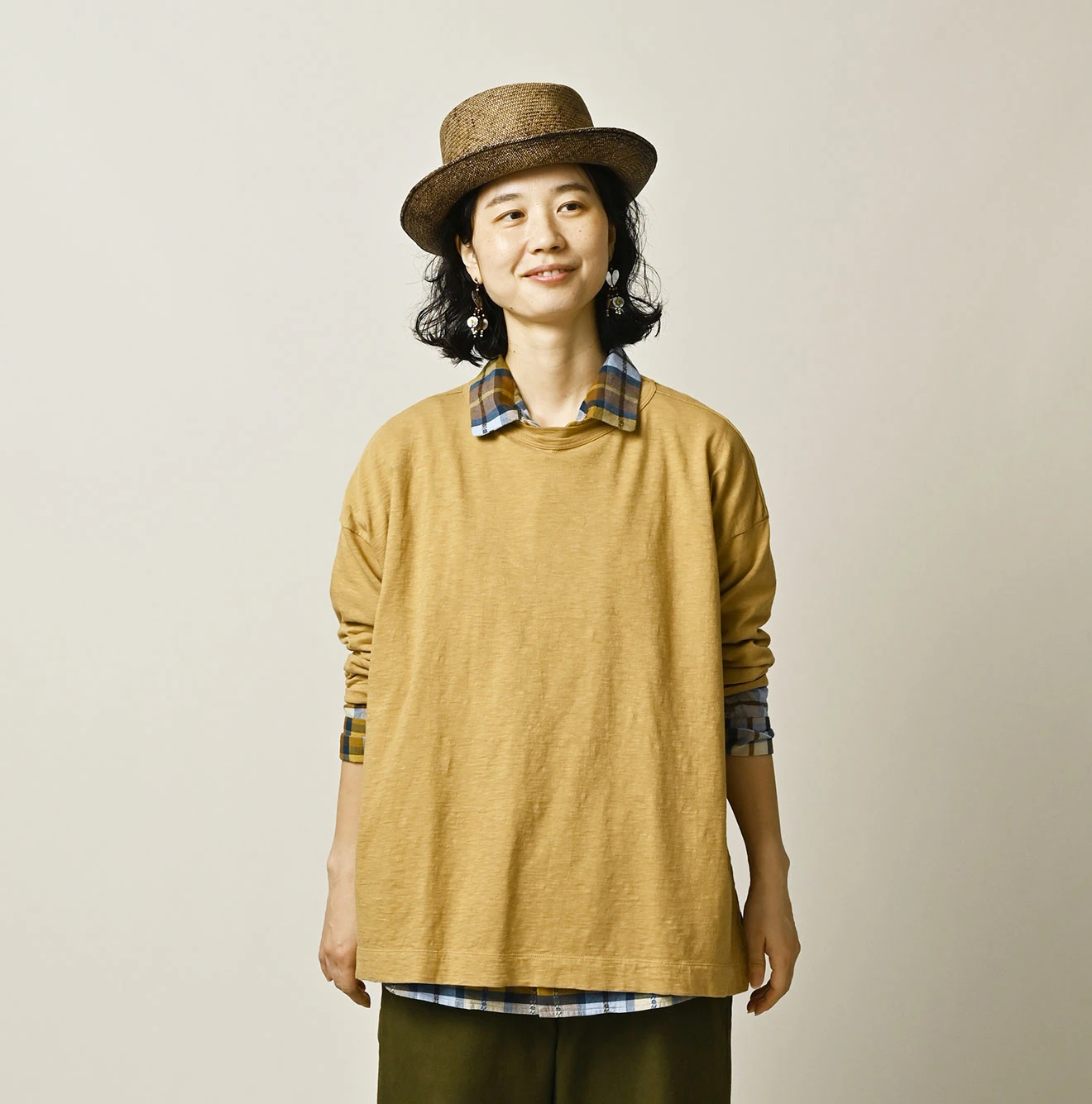 45R(フォーティファイブアール) |天竺の908ビッグスリット比古Tシャツ