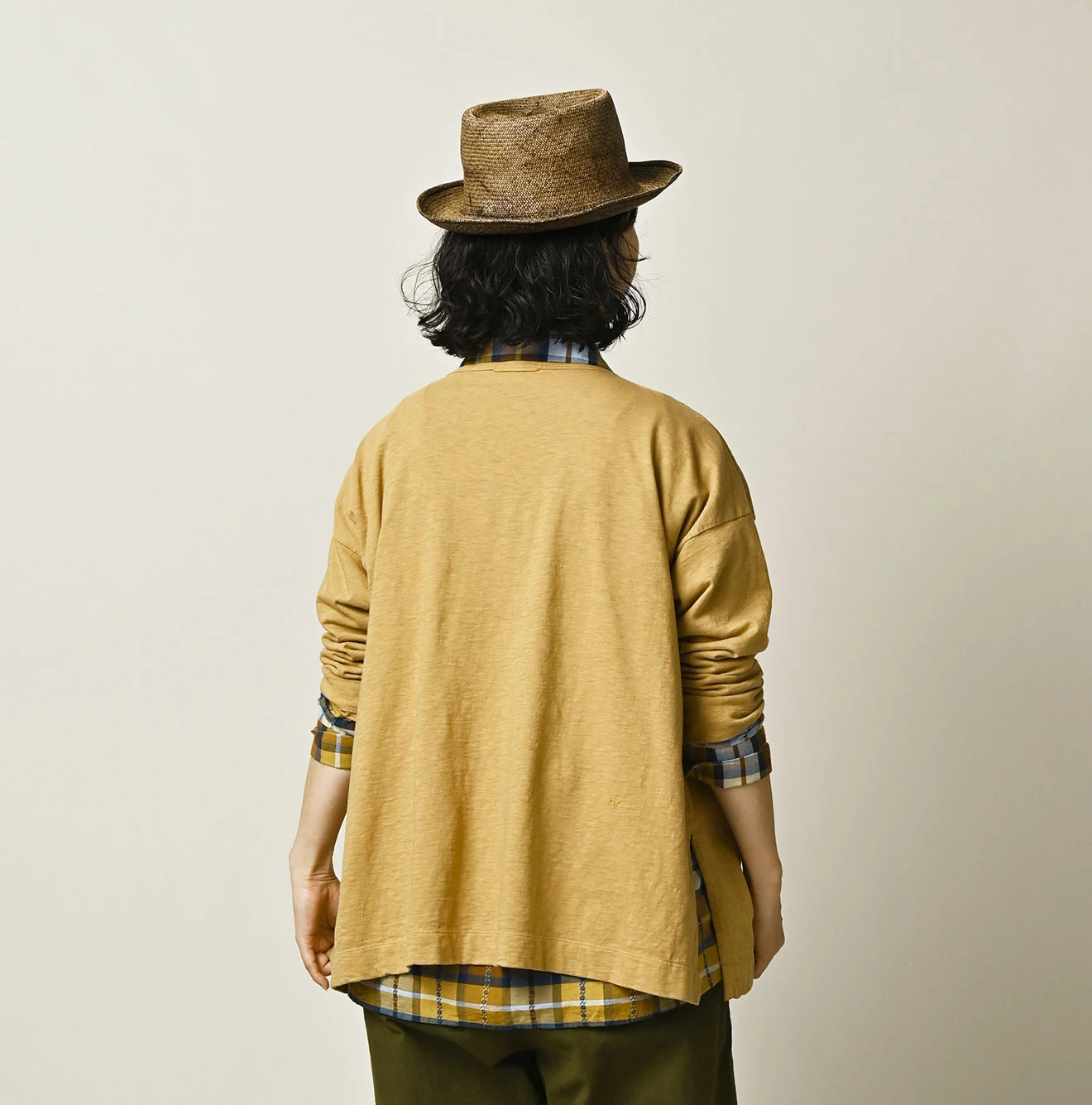 45R(フォーティファイブアール) |天竺の908ビッグスリット比古Tシャツ