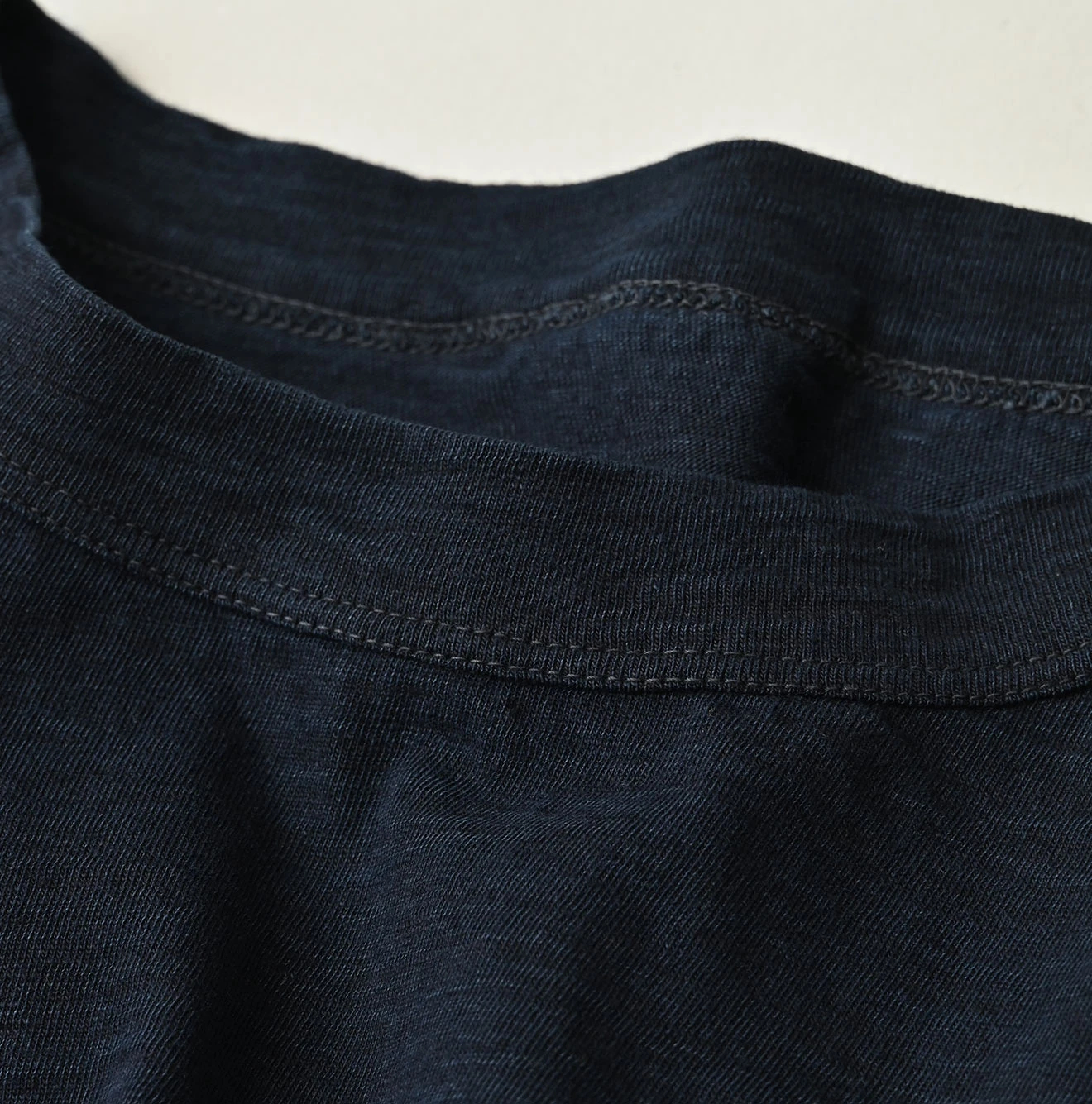 45R(フォーティファイブアール) |天竺の908ビッグスリット比古Tシャツ（インディゴ）