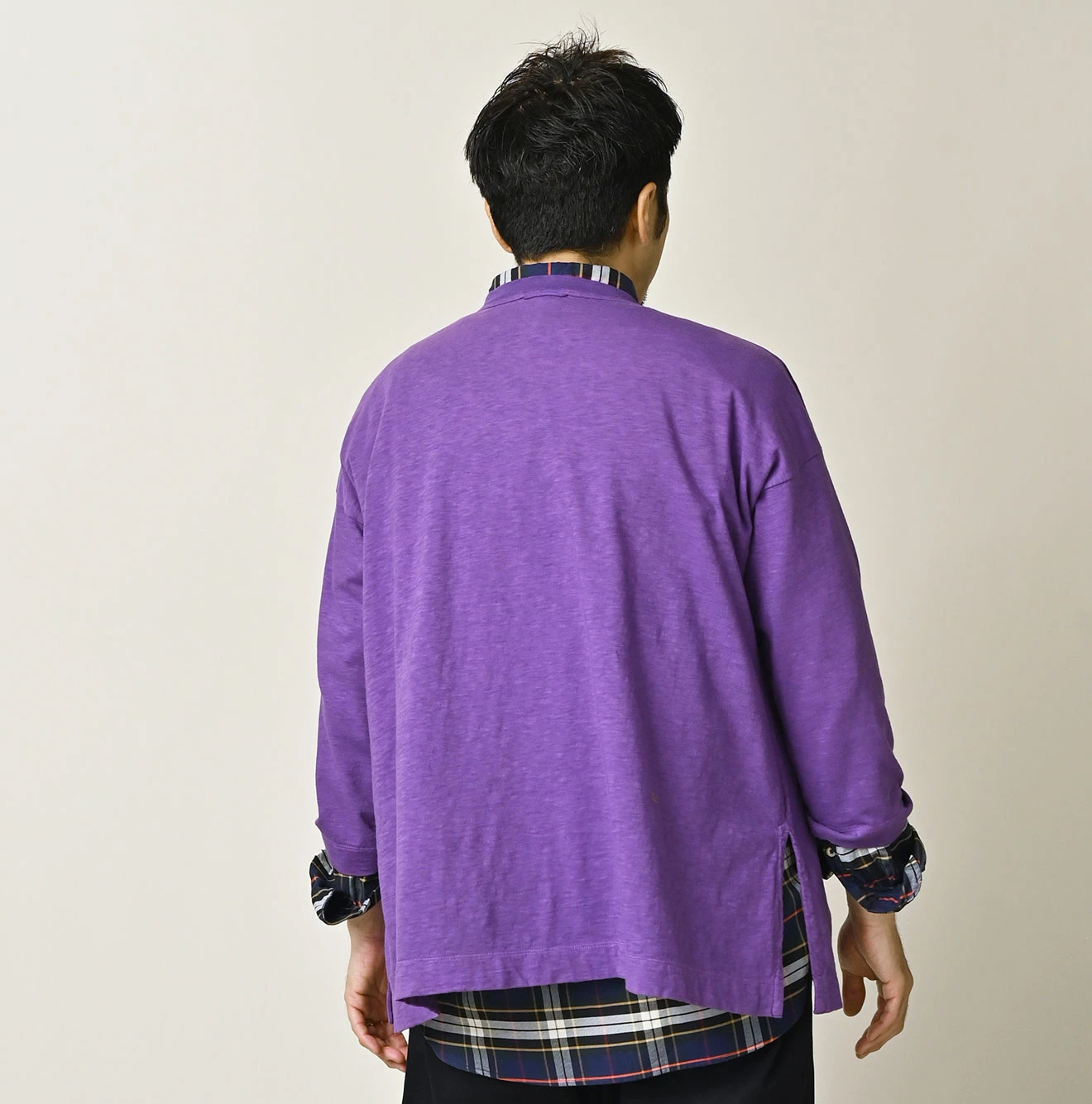 45R(フォーティファイブアール) |天竺の908ビッグスリット比古Tシャツ（45草）