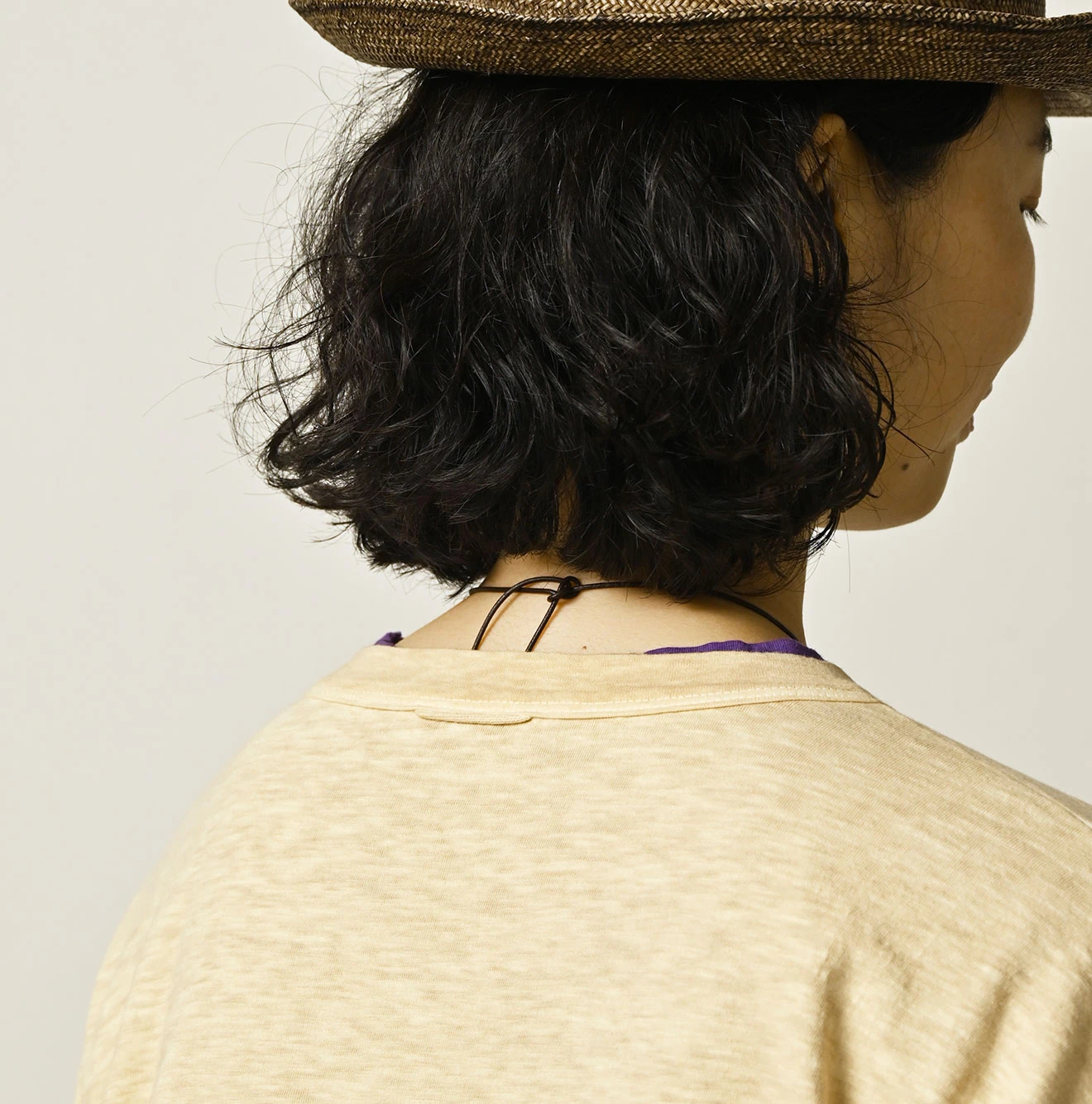 45R(フォーティファイブアール) |天竺の908ビッグスリット比古Tシャツ（45草）
