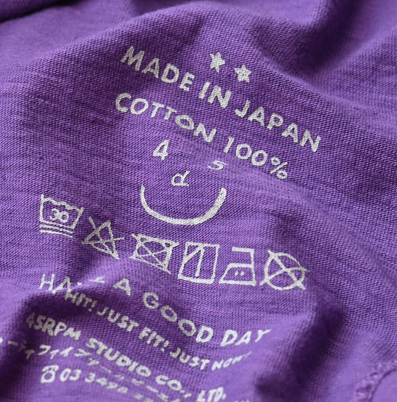 45R（フォーティファイブアール）| 天竺の908山比古Tシャツ（45草