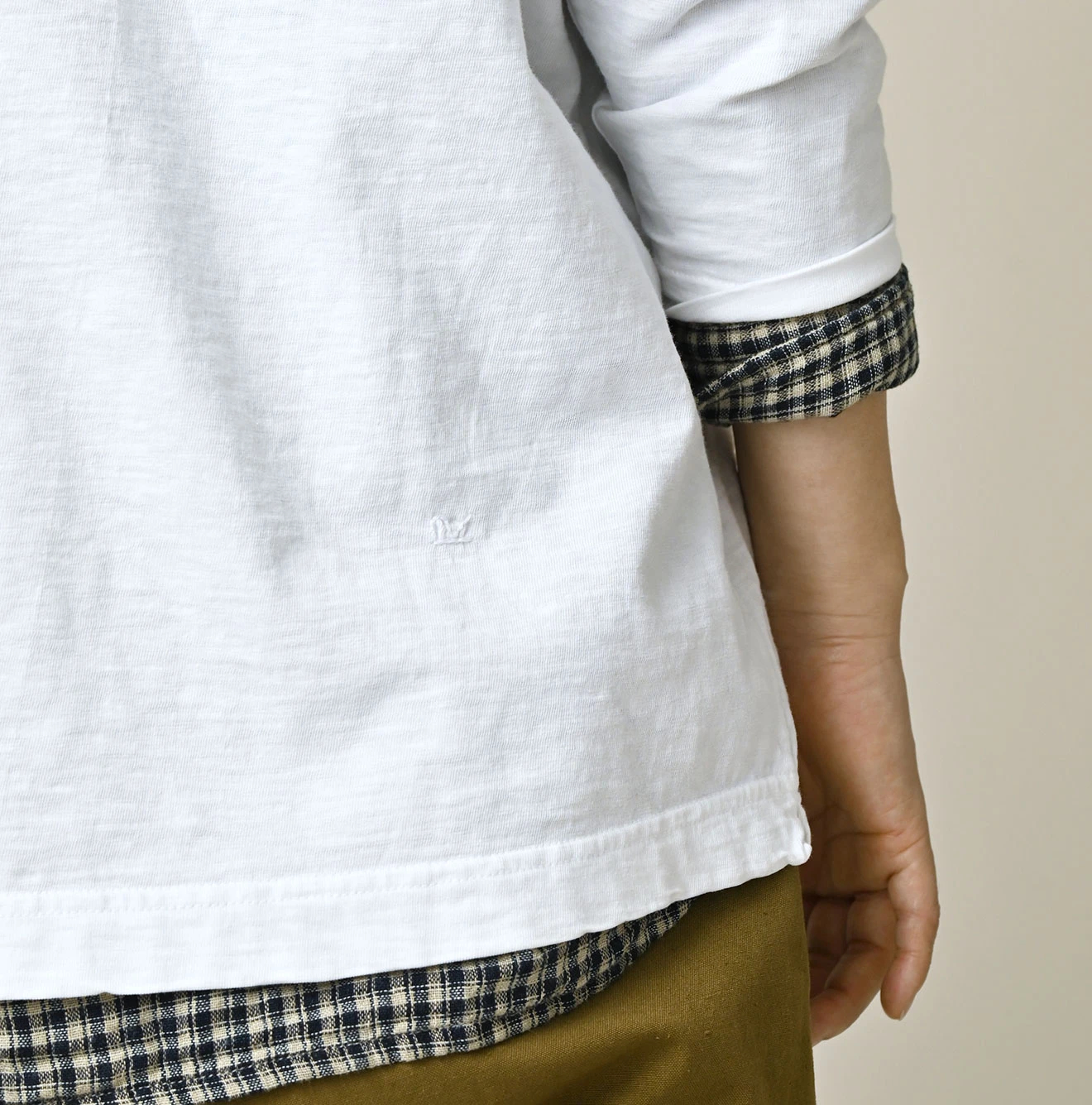 45R(フォーティファイブアール) |ドンキーカレッジプリントの908長袖Tシャツ