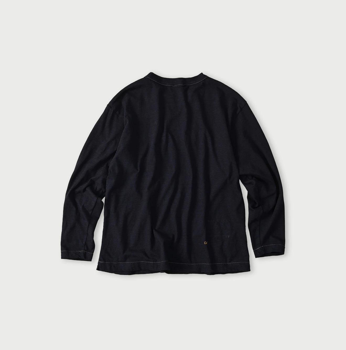 45R(フォーティファイブアール) |ドンキーカレッジプリントの908長袖Tシャツ（インディゴ）