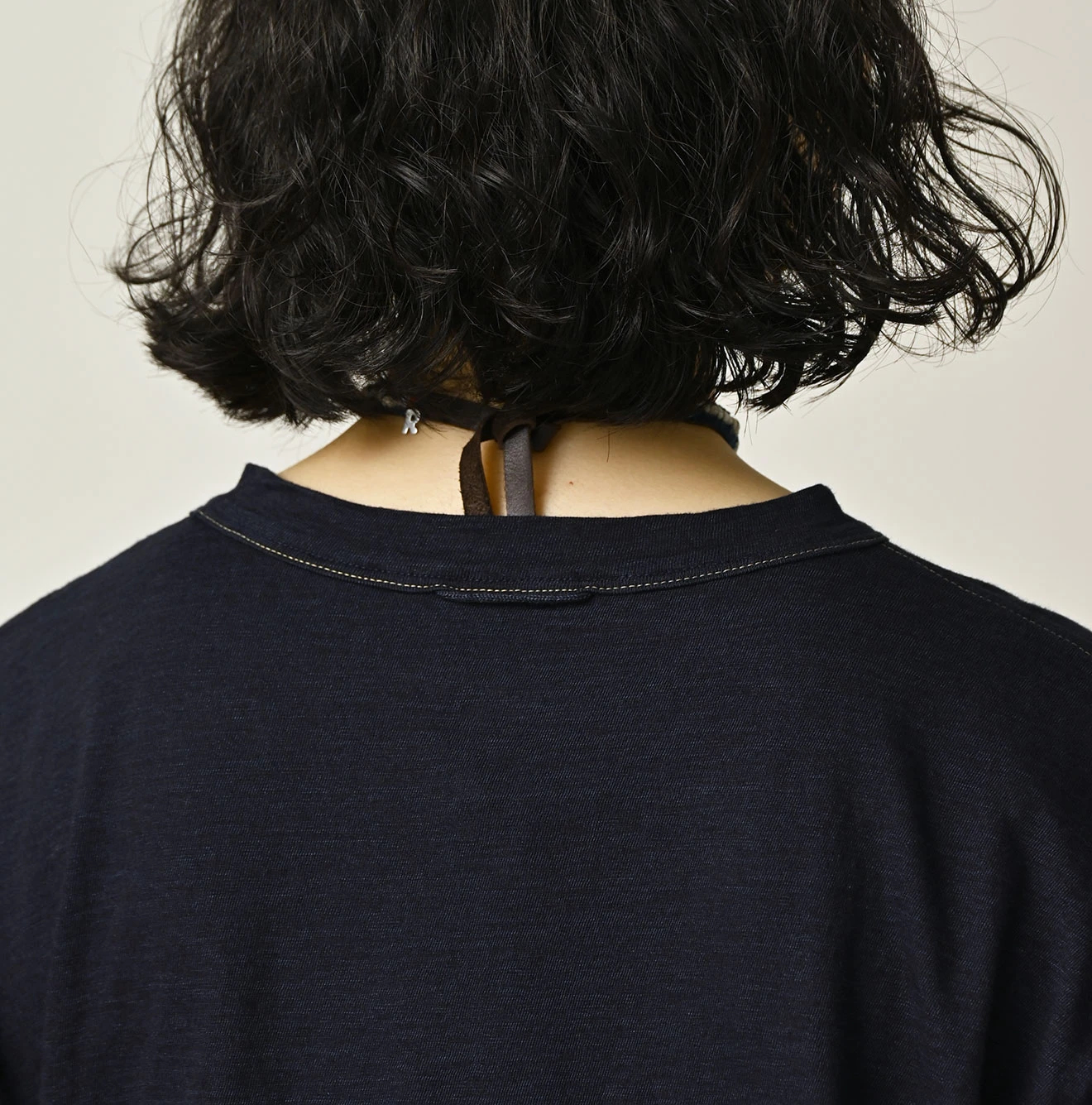 45R(フォーティファイブアール) |ドンキーカレッジプリントの908長袖Tシャツ（インディゴ）