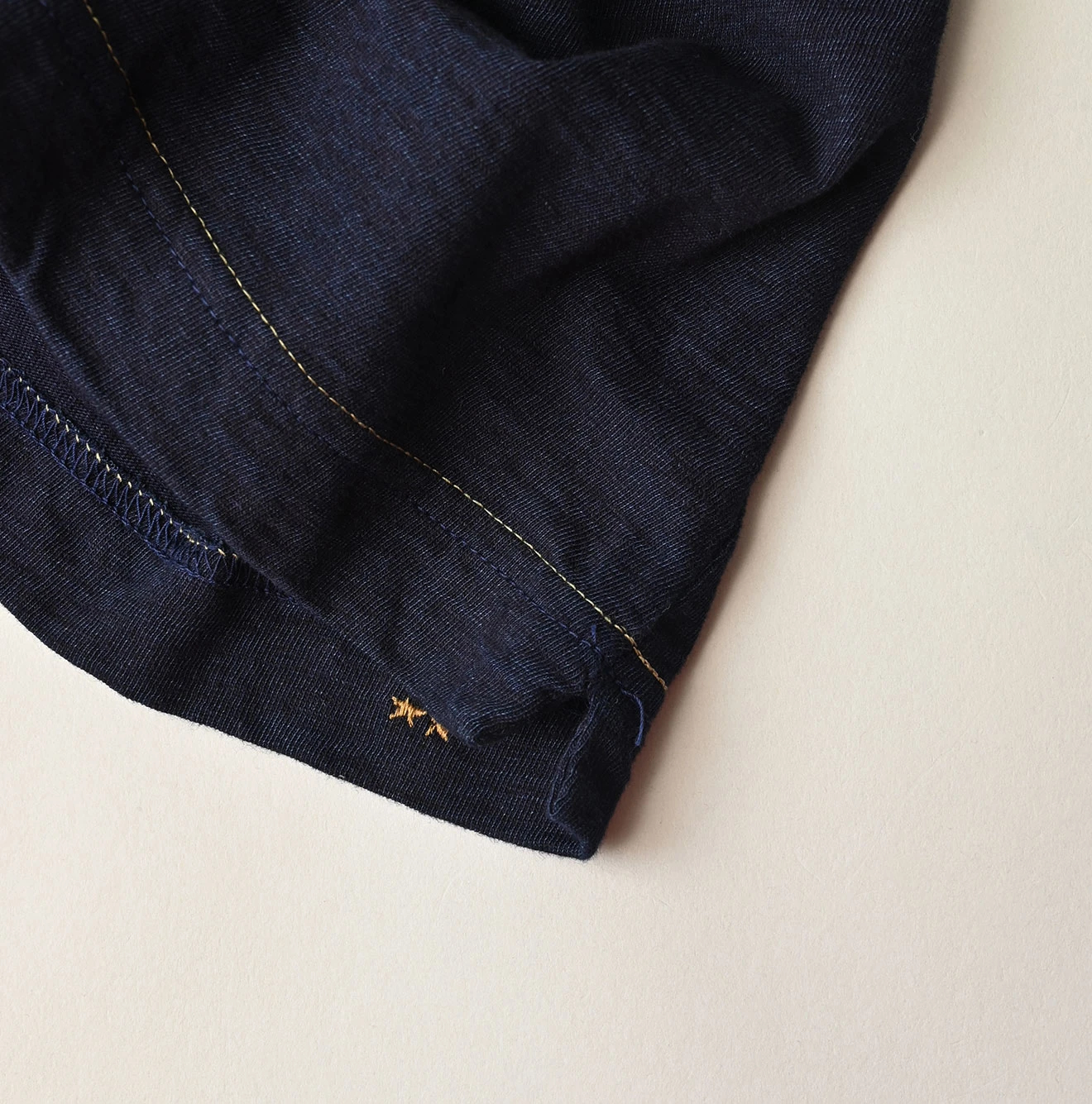 45R(フォーティファイブアール) |ドンキーカレッジプリントの908長袖Tシャツ（インディゴ）