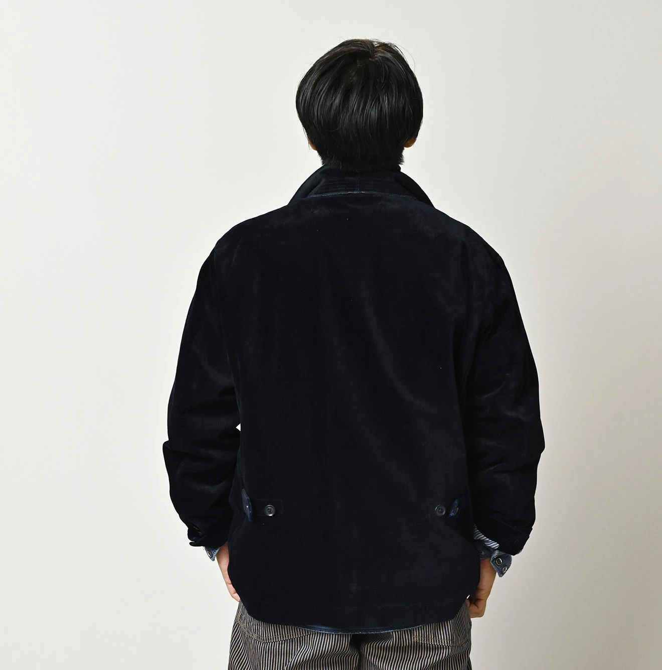 45R(フォーティファイブアール) |ベルベットの908ジャカーデ（インディゴ）