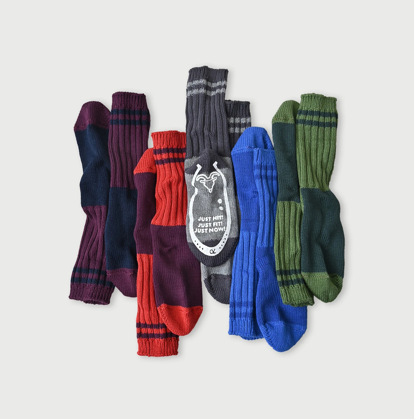 45R（フォーティファイブアール）| リブローゲージの靴下 Sox | 公式