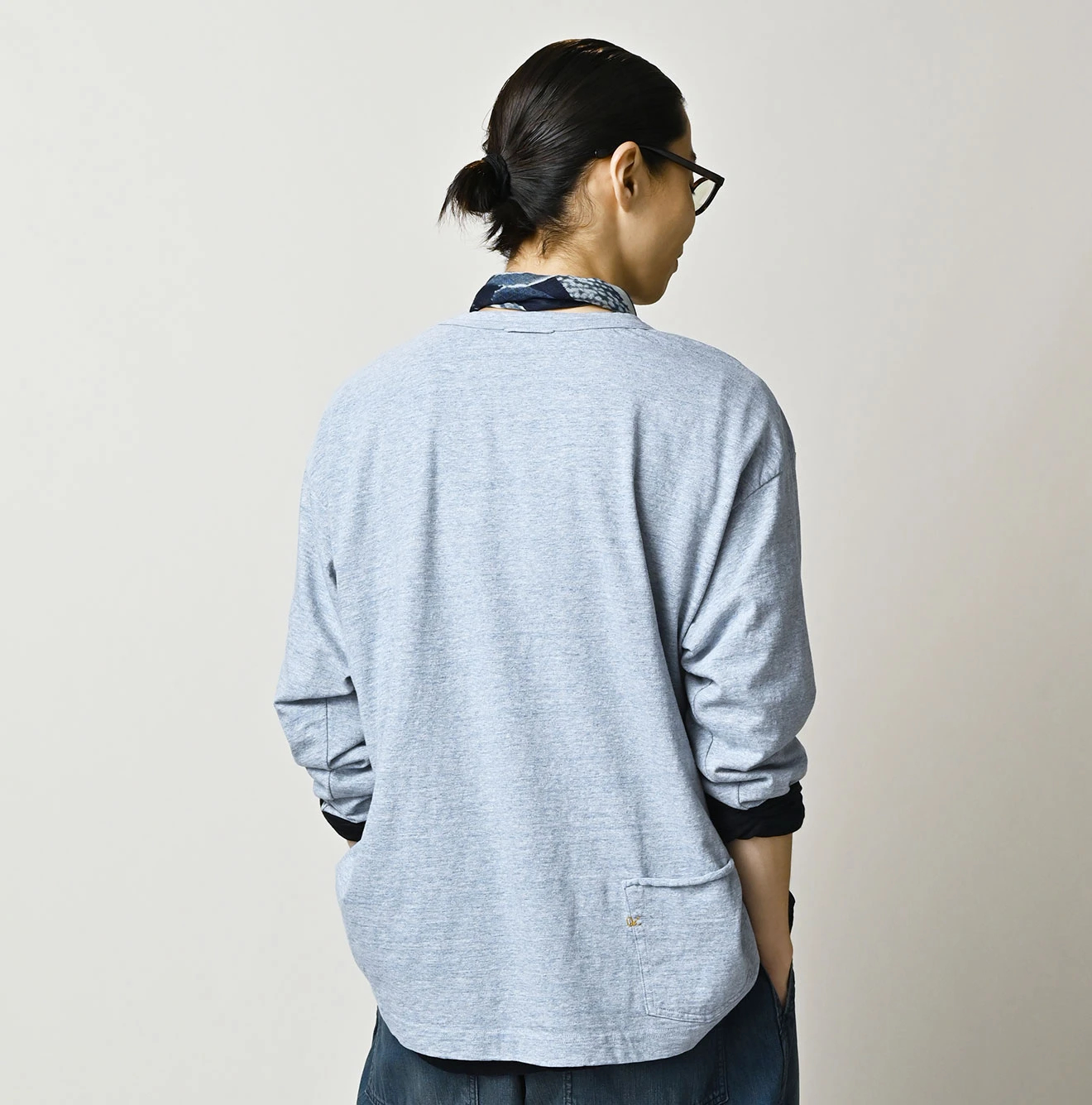 45R（フォーティファイブアール）| 天竺の908長袖海比古Tシャツ