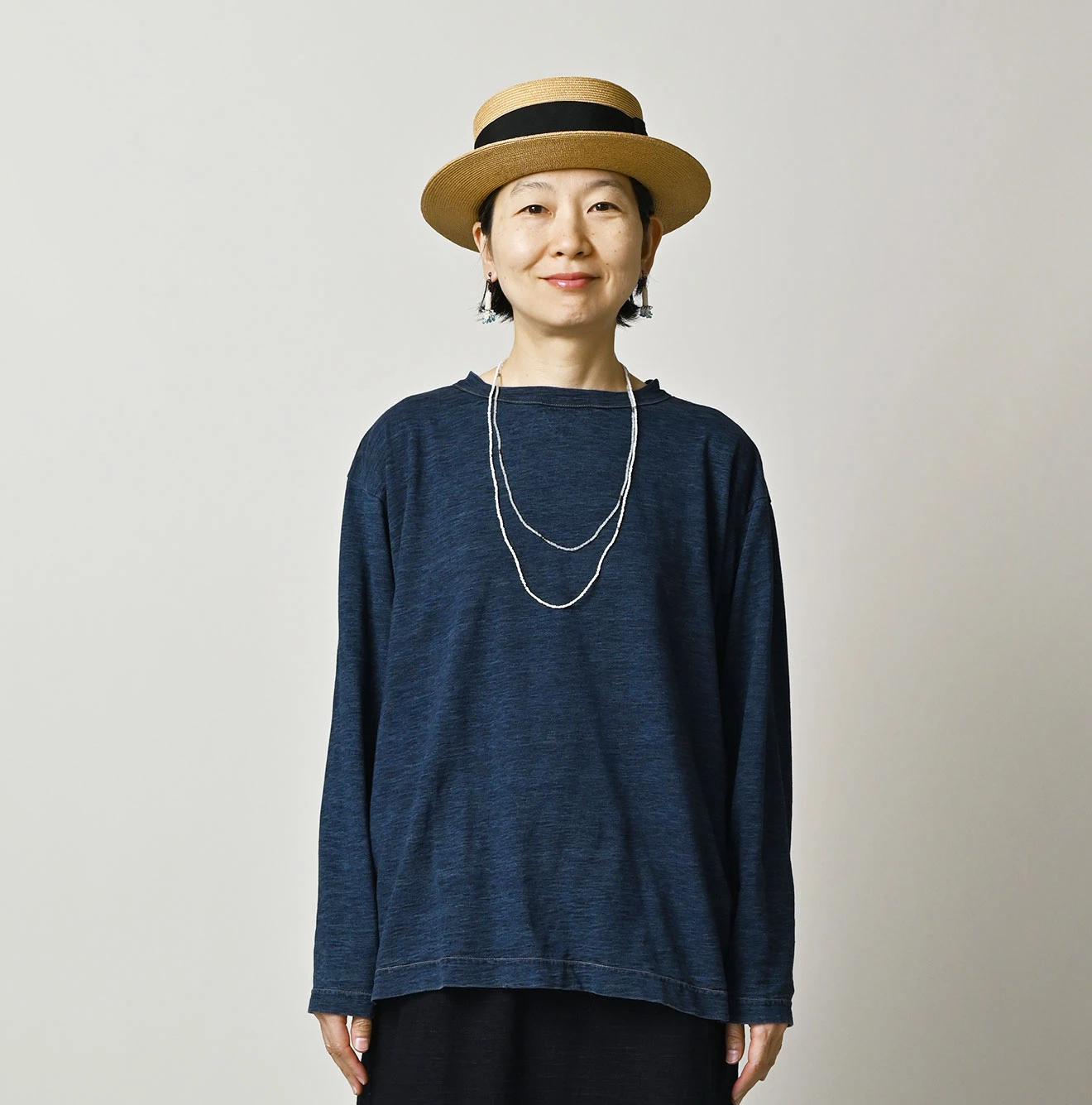 45R（フォーティファイブアール）| 天竺の908長袖海比古Tシャツ