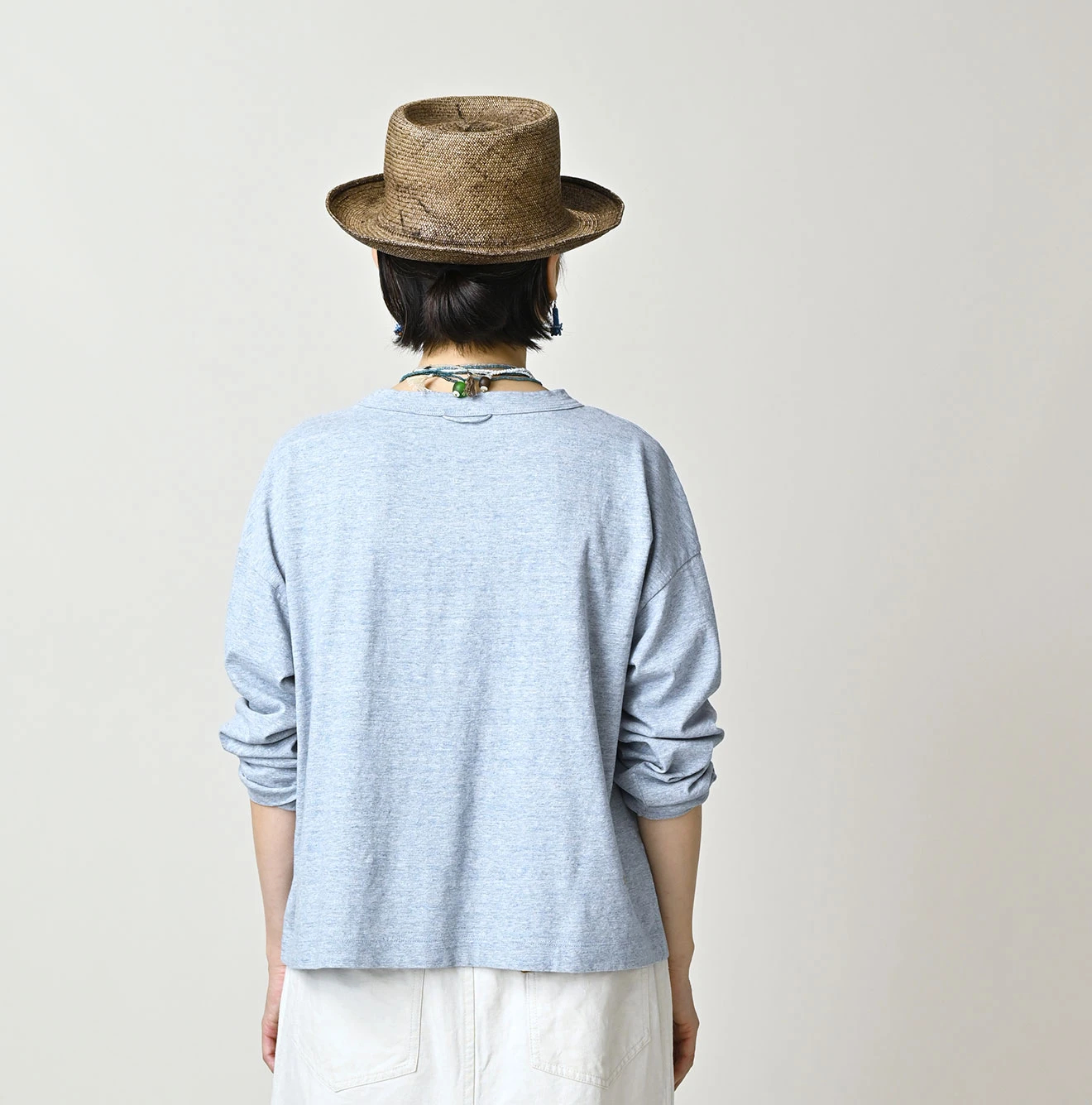 45R（フォーティファイブアール）| 天竺のM比女Tシャツ（トップ） Long