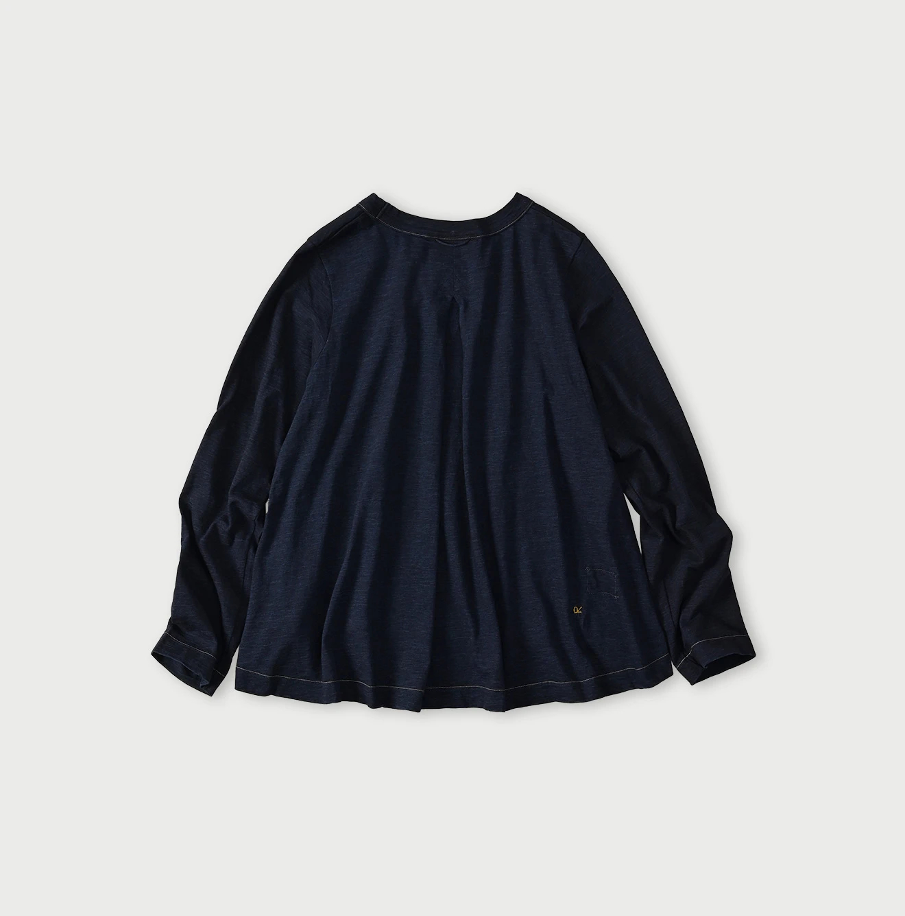 45R（フォーティファイブアール）| 天竺のフレア比女Tシャツ