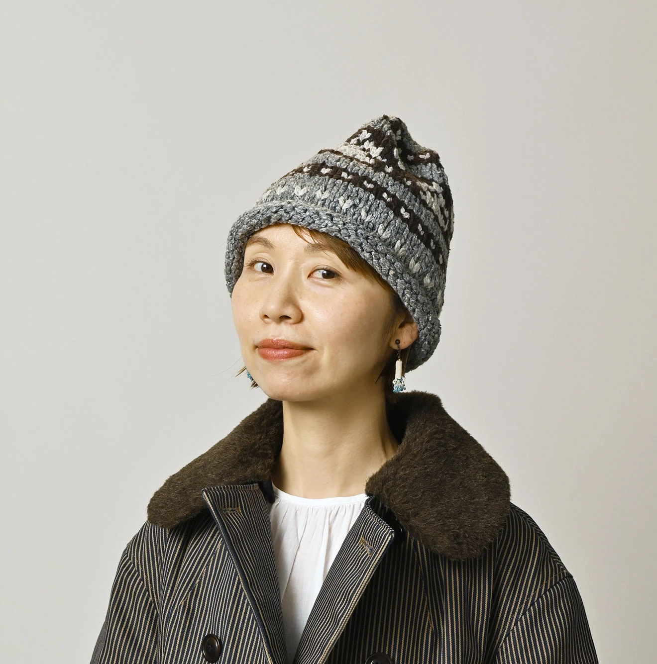 45R（フォーティファイブアール）| ニットのカウチン帽子 Hat | 公式