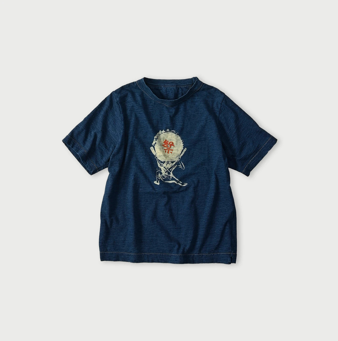 45R(フォーティファイブアール) |Su.zu.mii太鼓野郎の908 45星Tシャツ（インディゴ・再び)