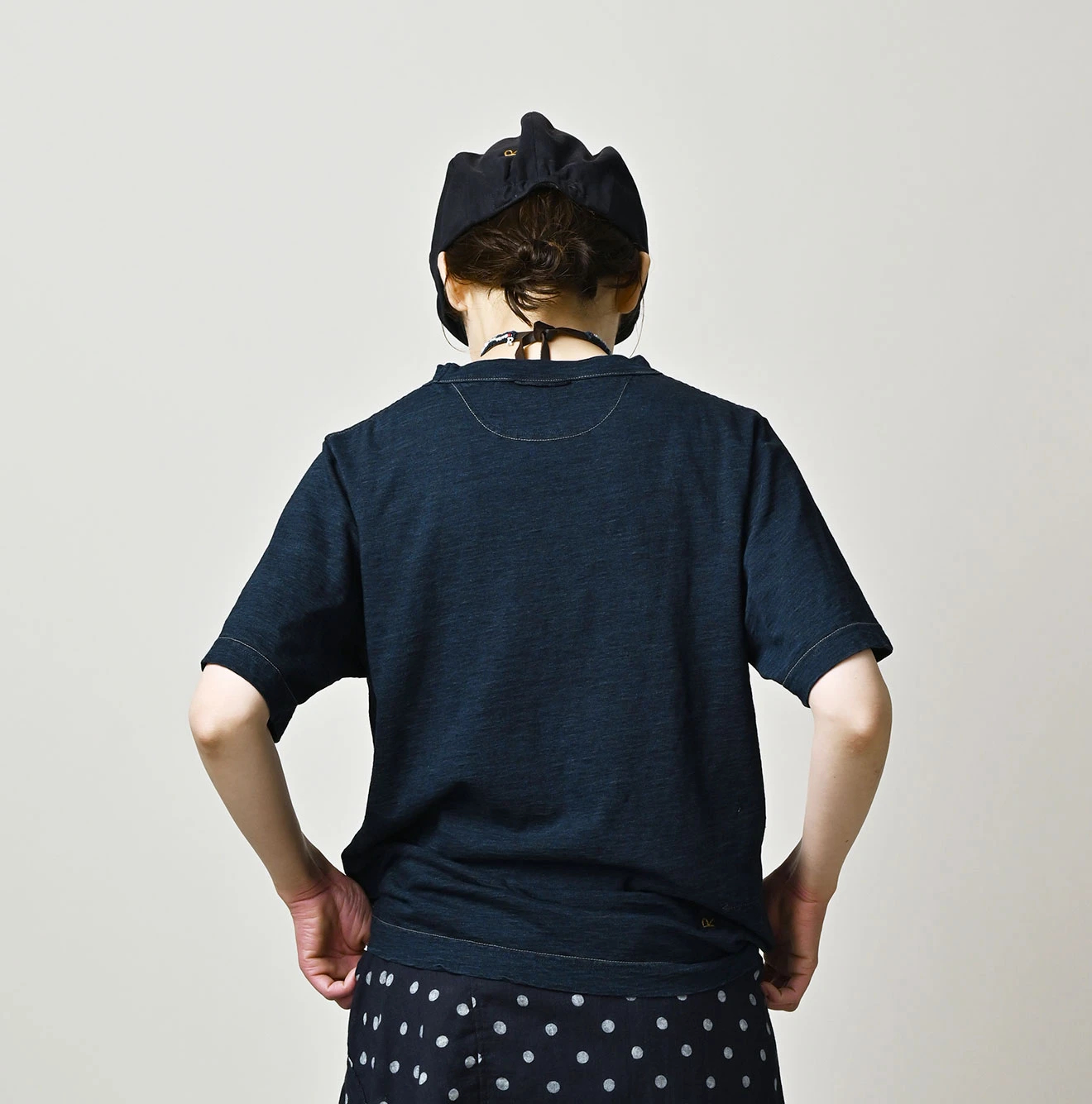 45R(フォーティファイブアール) |Su.zu.mii太鼓野郎の908 45星Tシャツ（インディゴ・再び)