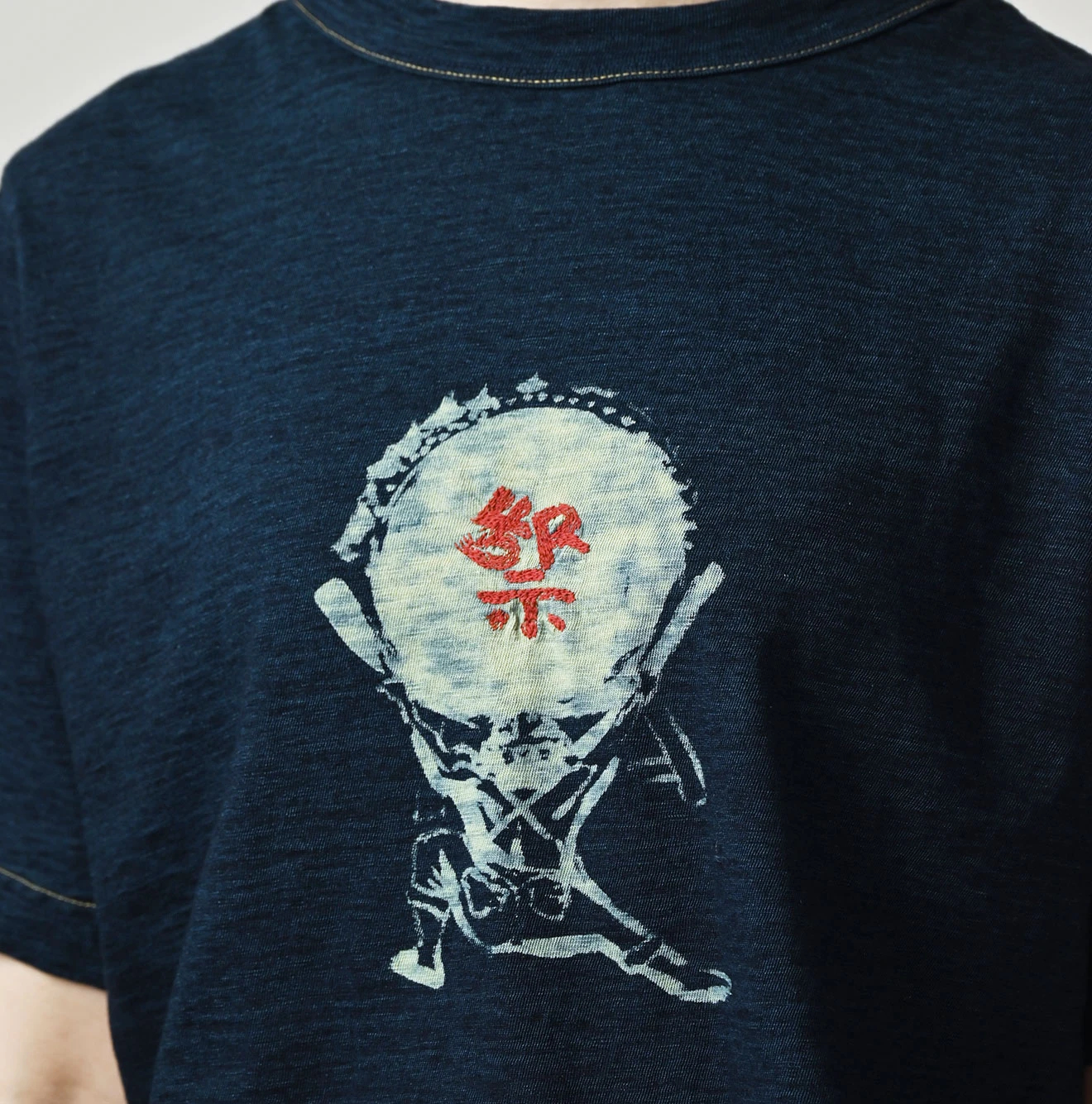 45R(フォーティファイブアール) |Su.zu.mii太鼓野郎の908 45星Tシャツ（インディゴ・再び)