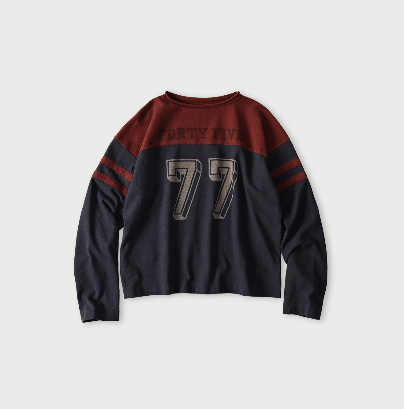 45R(フォーティファイブアール) |天竺の908フットボールTシャツ