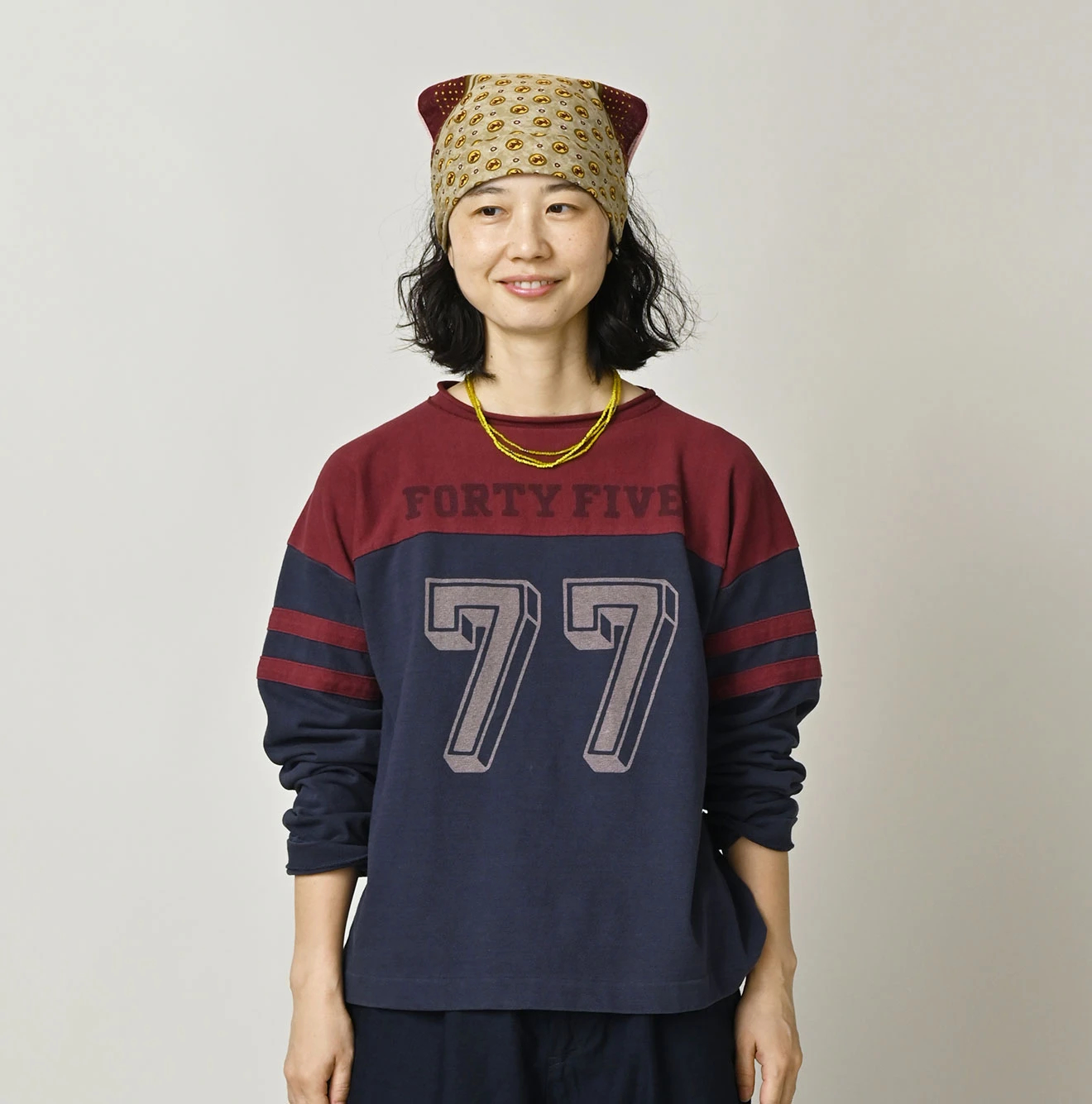 45R(フォーティファイブアール) |天竺の908フットボールTシャツ