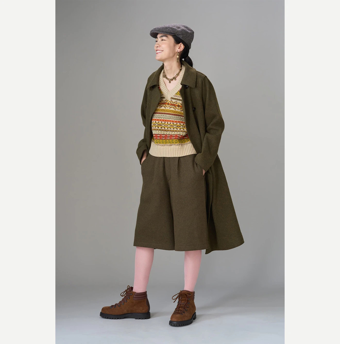 45R（フォーティファイブアール）| ジャージメルトンのコート Coat