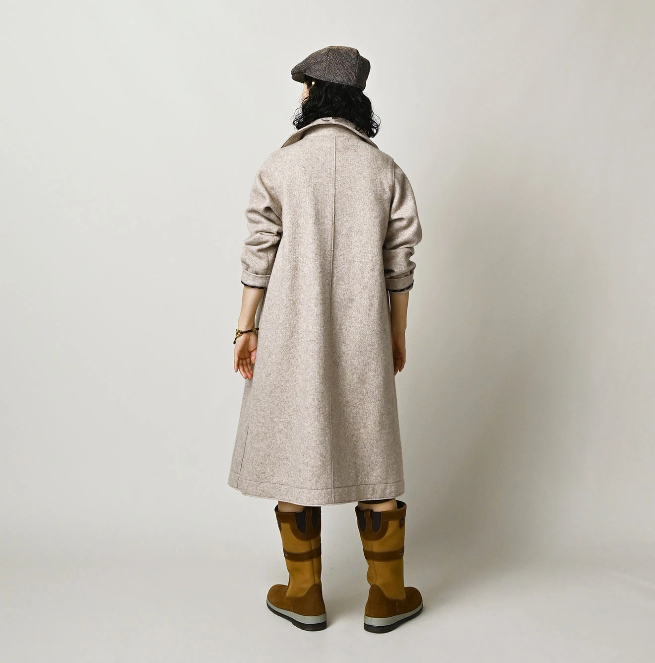 45R（フォーティファイブアール）| ジャージメルトンのコート Coat