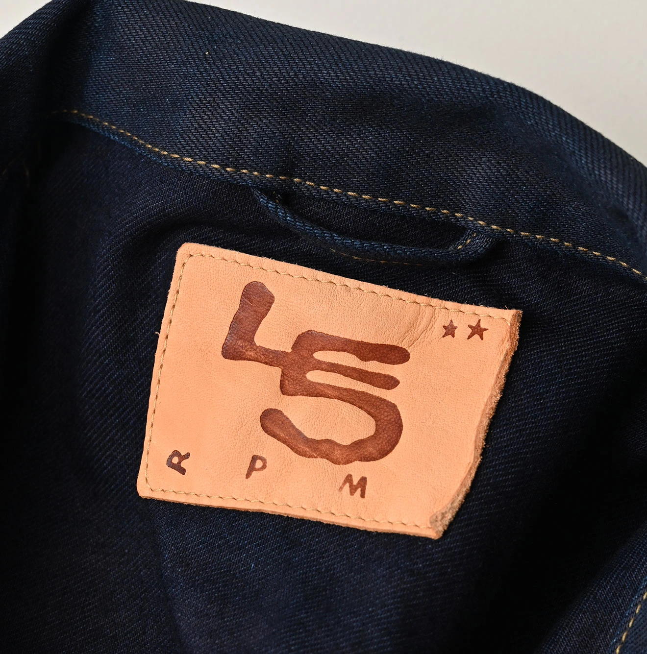 45R(フォーティファイブアール) |ライ麦デニムの908納戸納戸オーシャンブルゾン（濃）