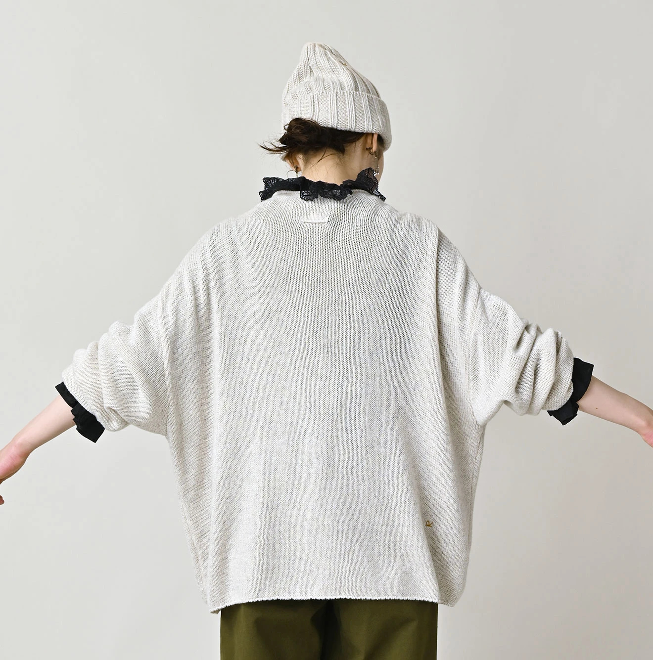 45R(フォーティファイブアール) |カシミヤガーゼの908馬Tシャツ