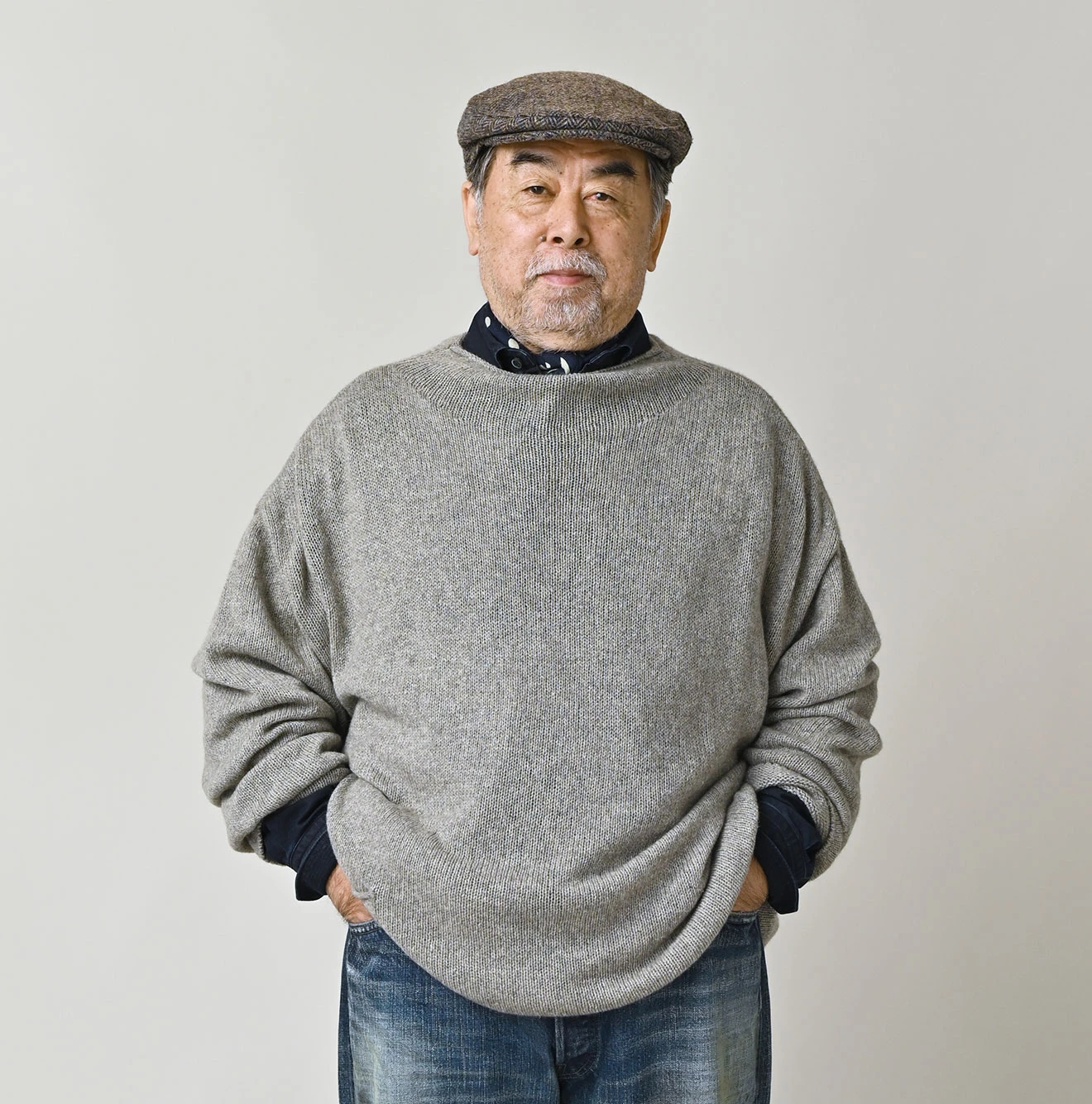 45R(フォーティファイブアール) |カシミヤガーゼの908馬Tシャツ